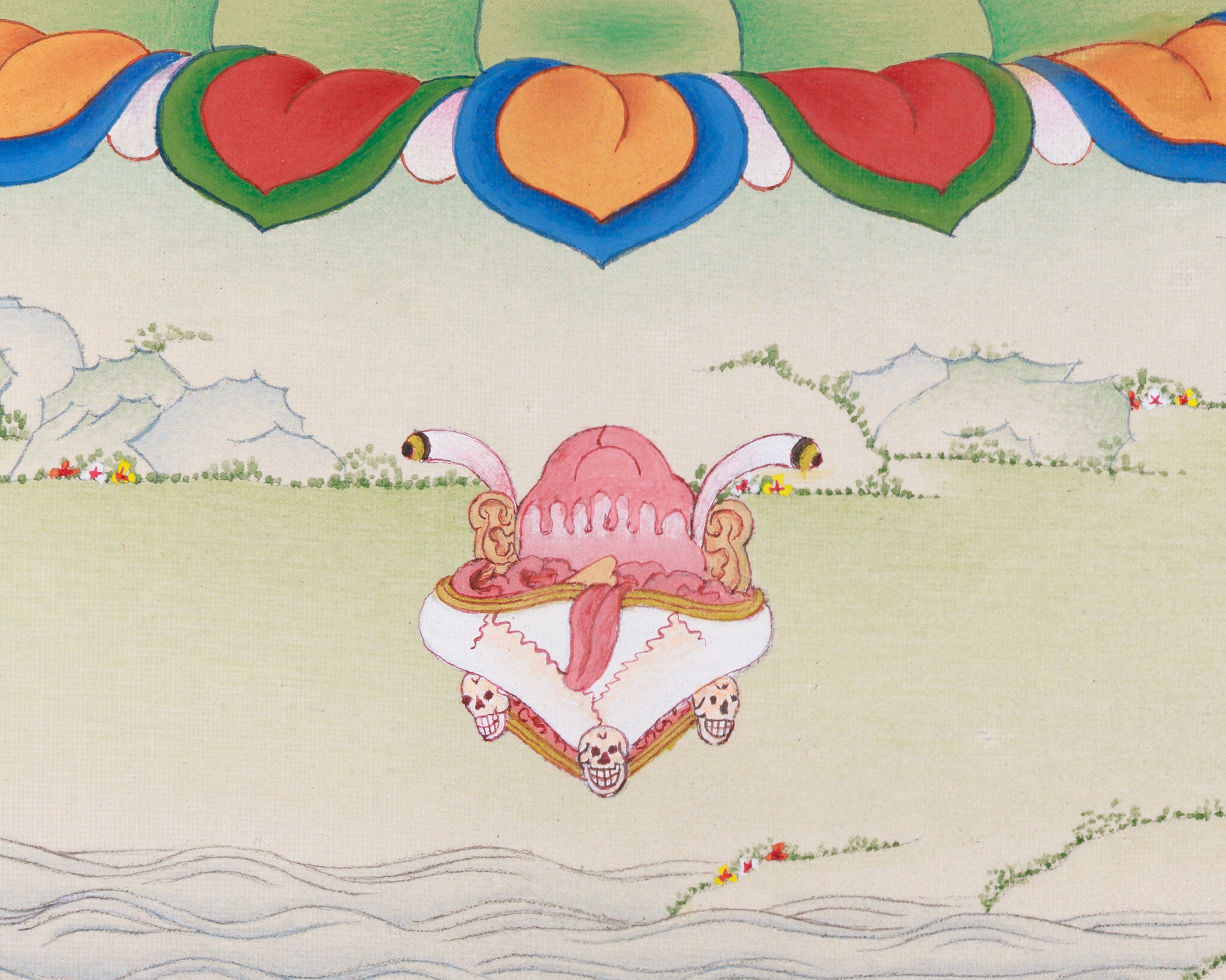 Yidam Chakrasamvara Thangka | Union of Wisdom and Bliss | Vajrayana Buddhism