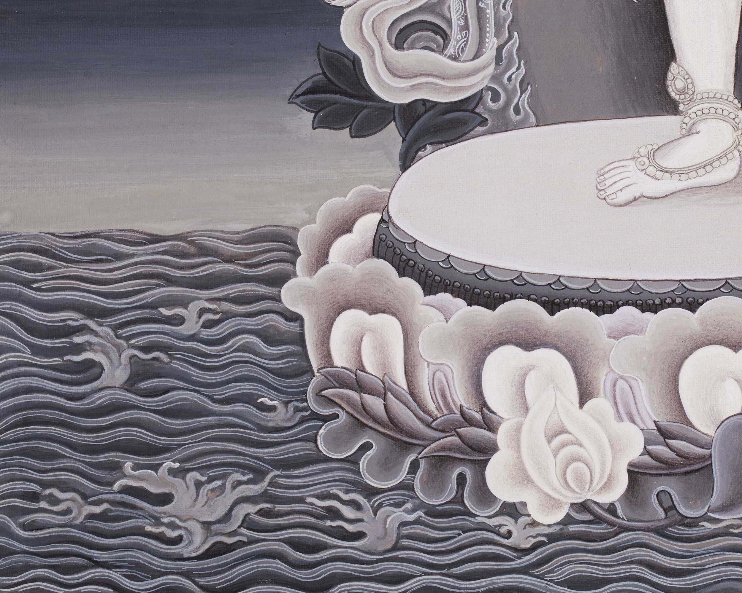 Ardhanarishvara Thangka | The Union of Shiva and Shakti