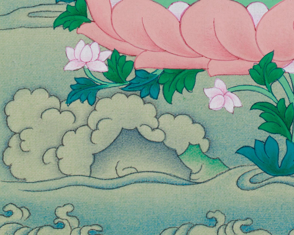 Tibetan Art of Medicine Buddha | Spiritual Healing Buddha