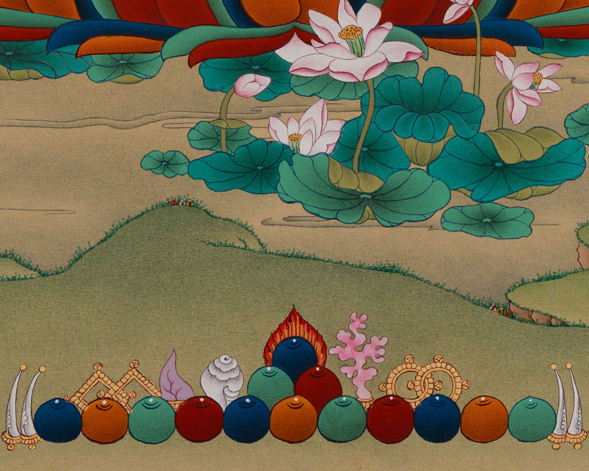 Purification Icon Vajrasattva Thangka | Dorje Sempa Artwork