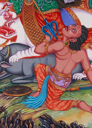 Devi Durga | Fierce Tantric Goddess Art