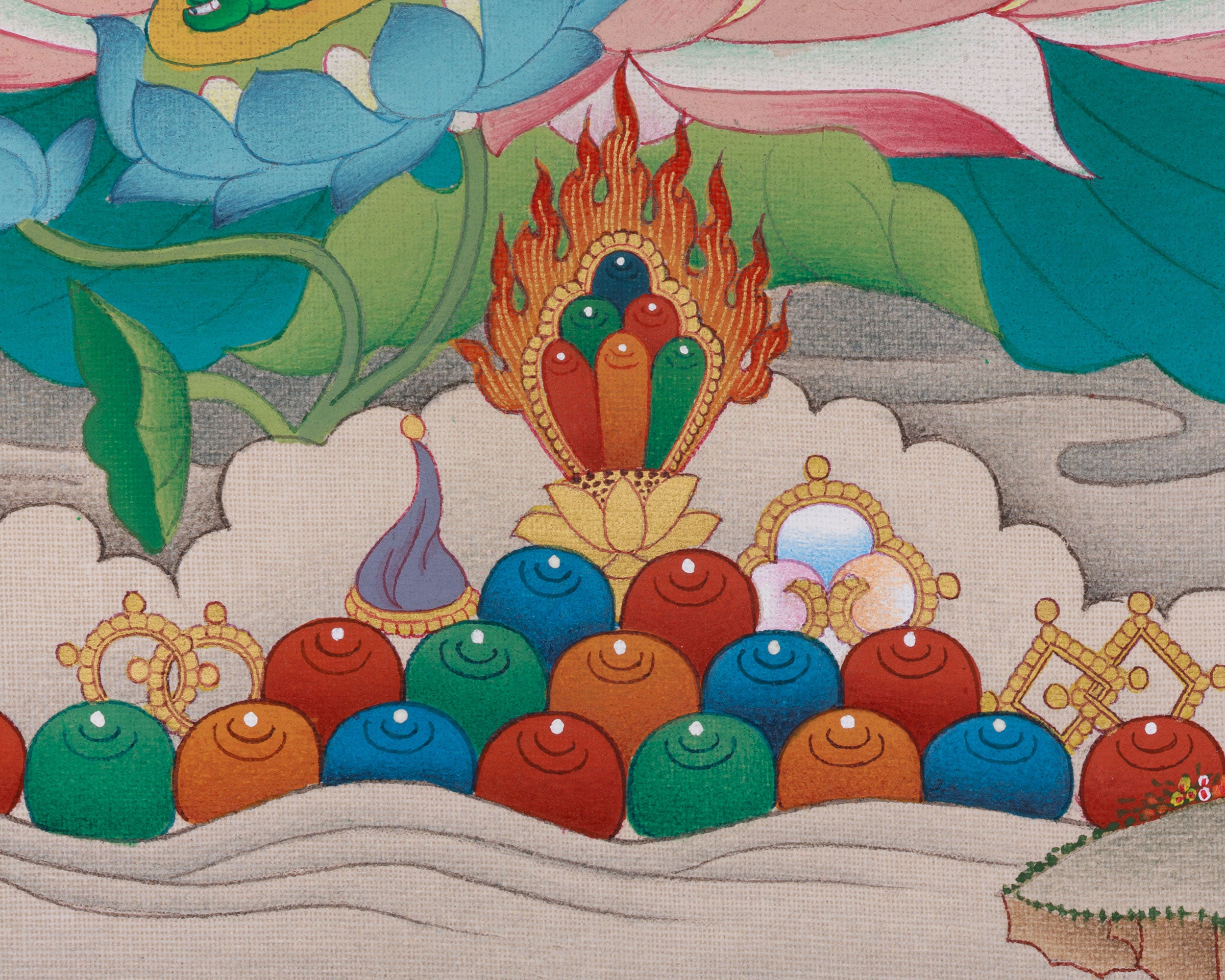 Green Tara Thangka Liberator of Suffering | Symbol of Compassion and Protection