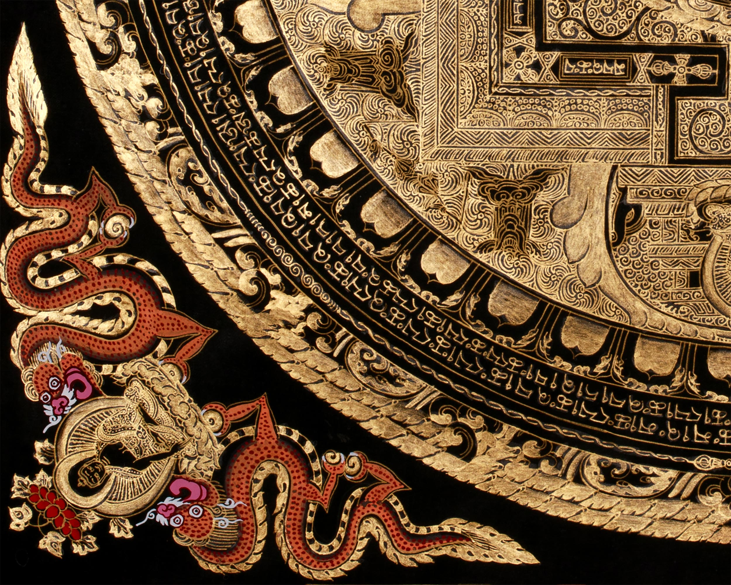 Manjushri Mandala Thangka | Unfolding the Path to Enlightenment