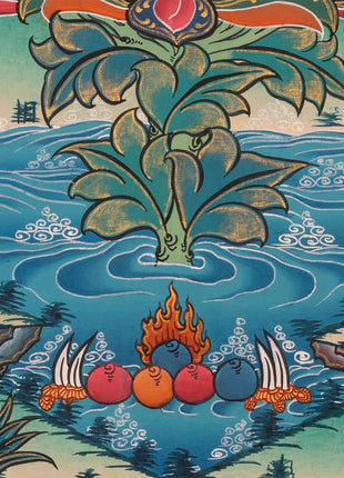 Shakyamuni Thangka | Symbol of Peace and Enlightenment