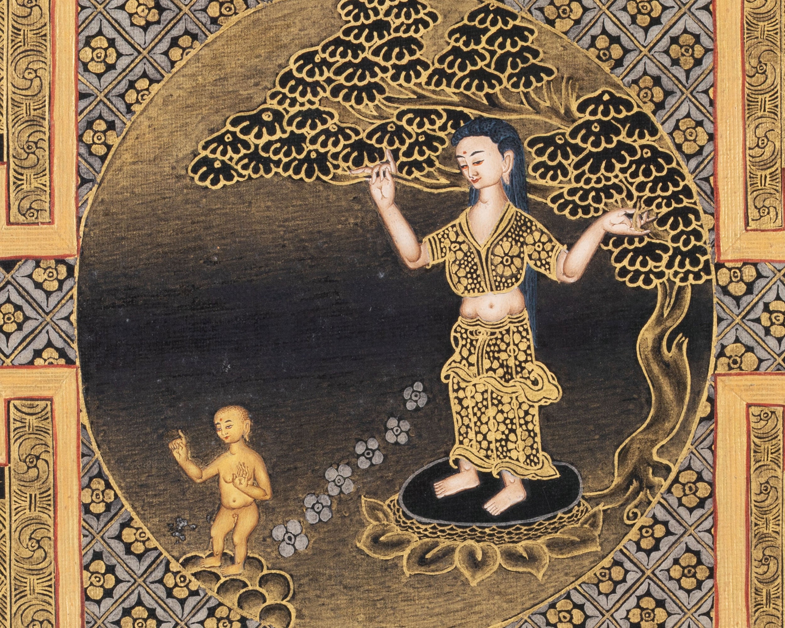 Maya Devi Mandala | Mother of Gautama Buddha