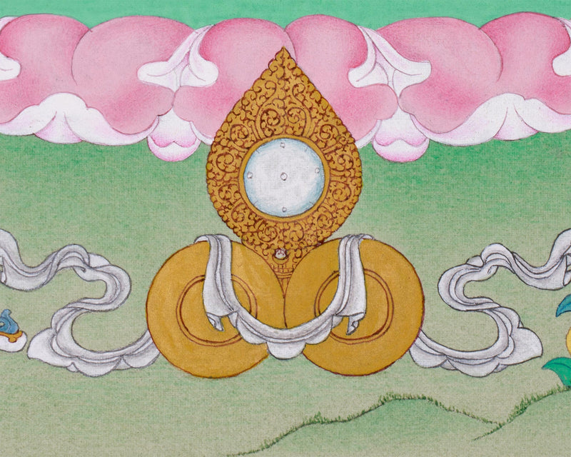 Vajrapani, The Fierce Deity Thangka