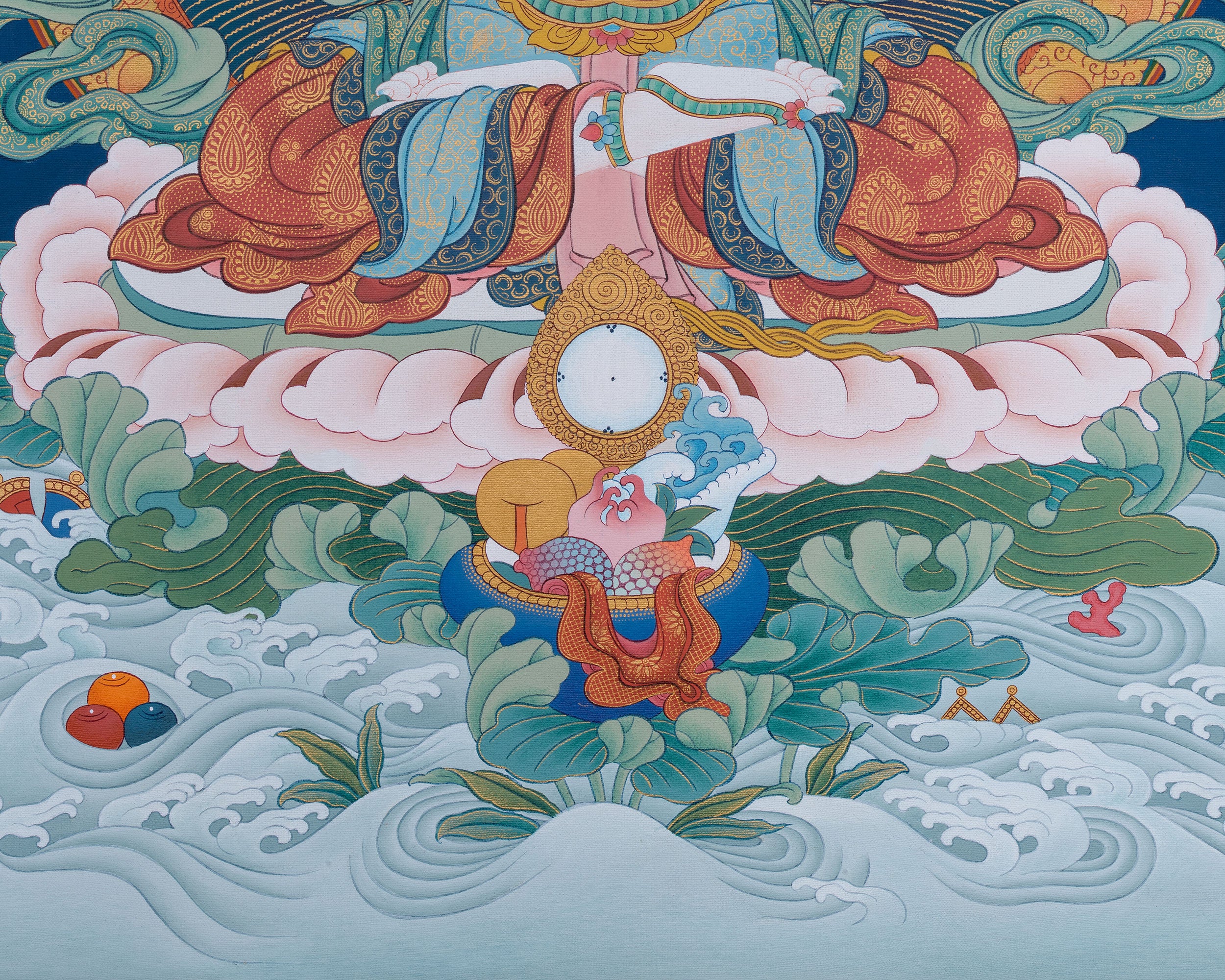 Four Armed Avalokiteshvara Print | High Quality Chenrezig Art