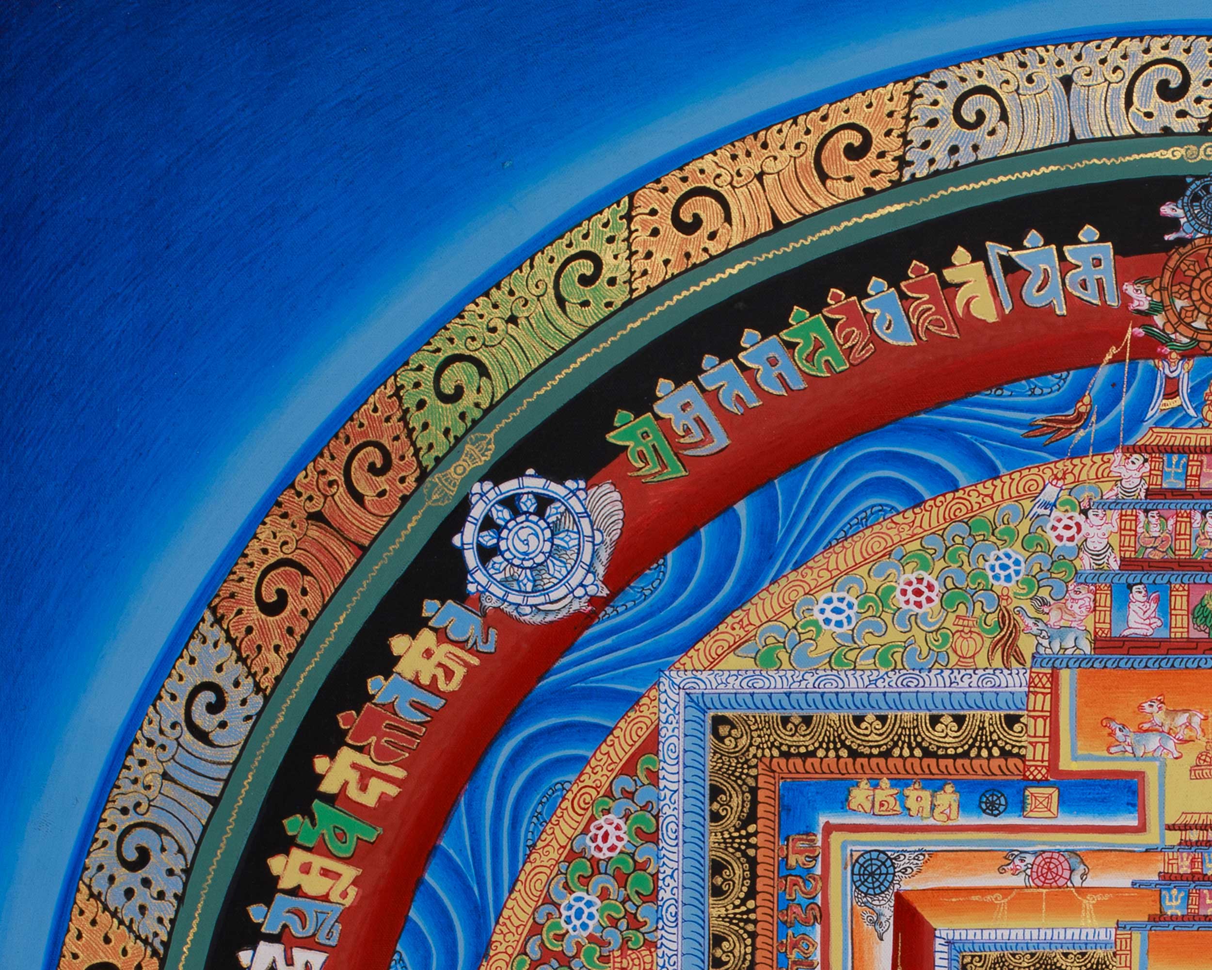 Himalayan Mandala Thangka | Kalachakra Mandala