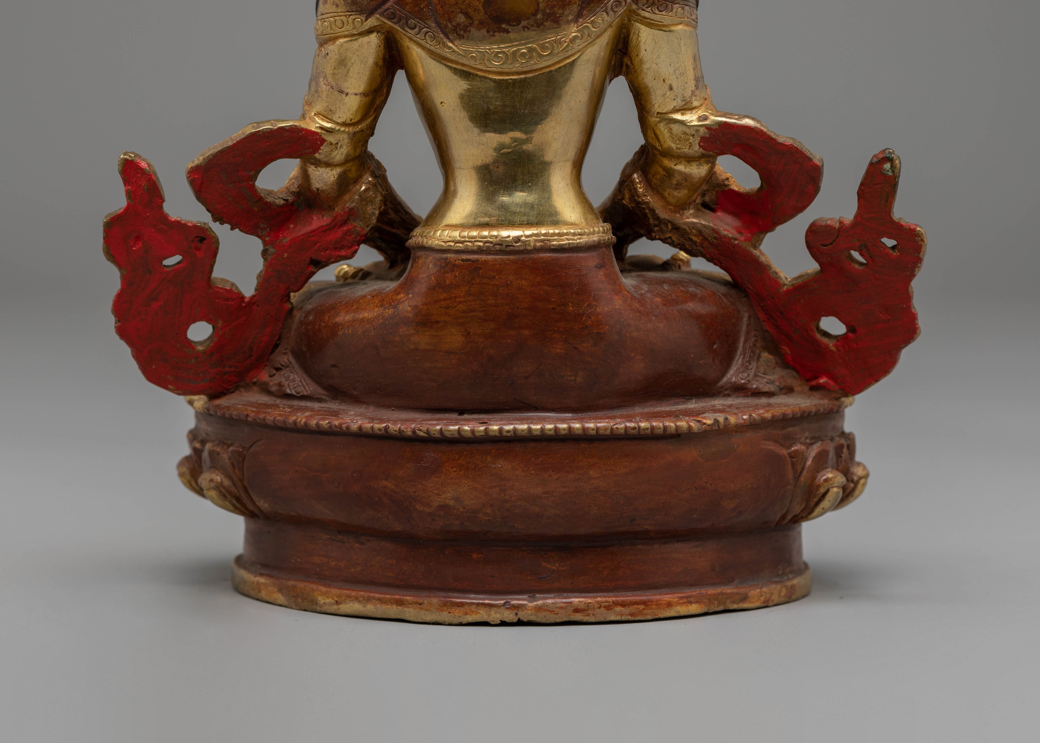 Tibetan Sculpture of Amitayus | Buddha of Infinite Life and Longevity