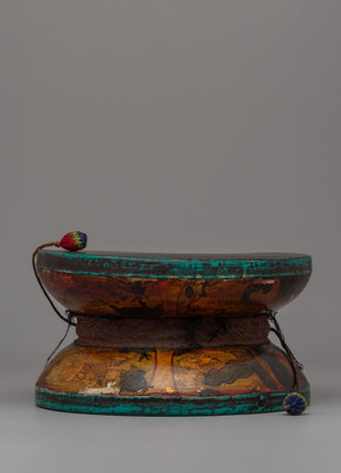 Wooden Damaru Drum
