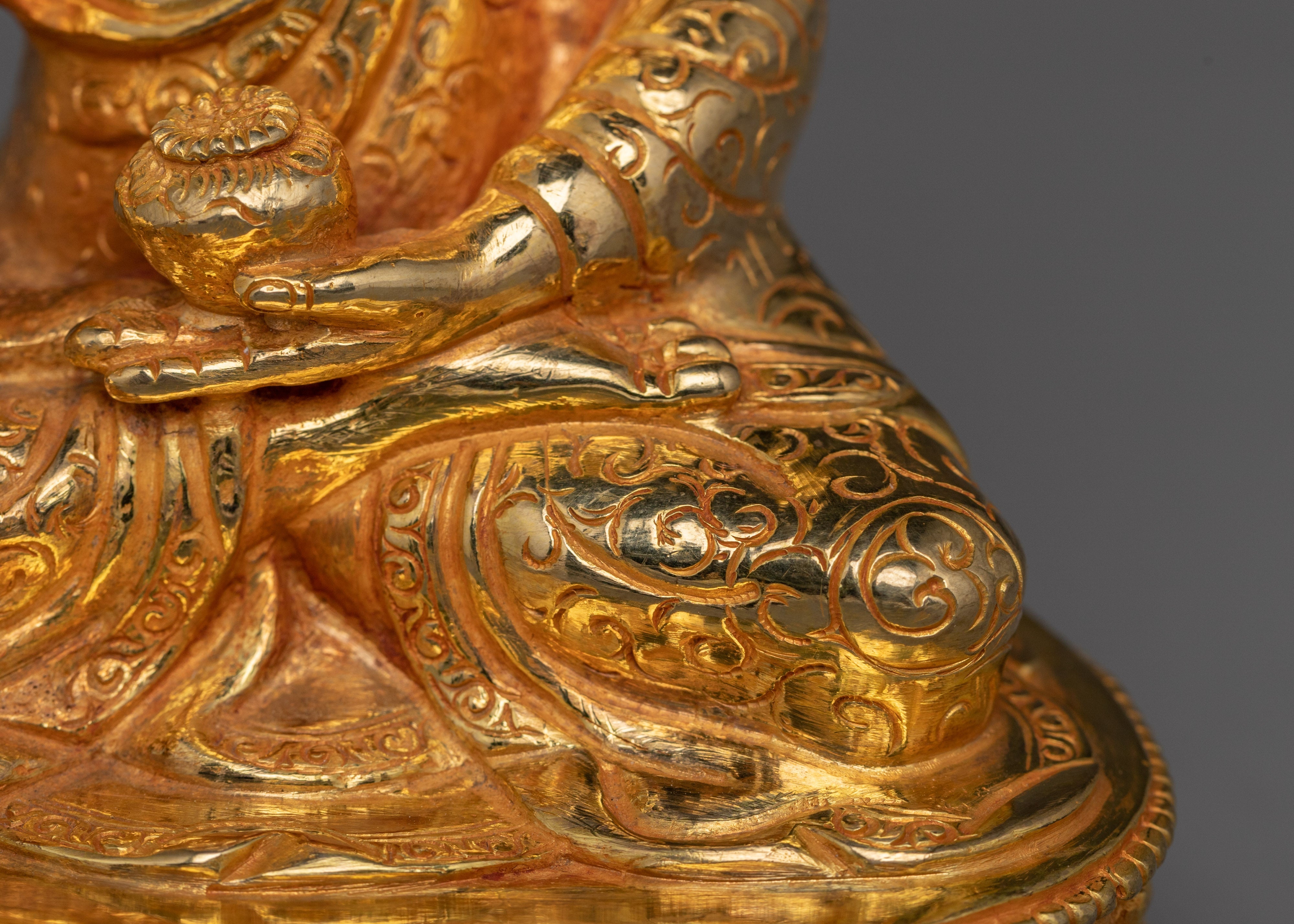 Golden First Buddha Shakyamuni Artwork | Founder of the Buddhist Religion