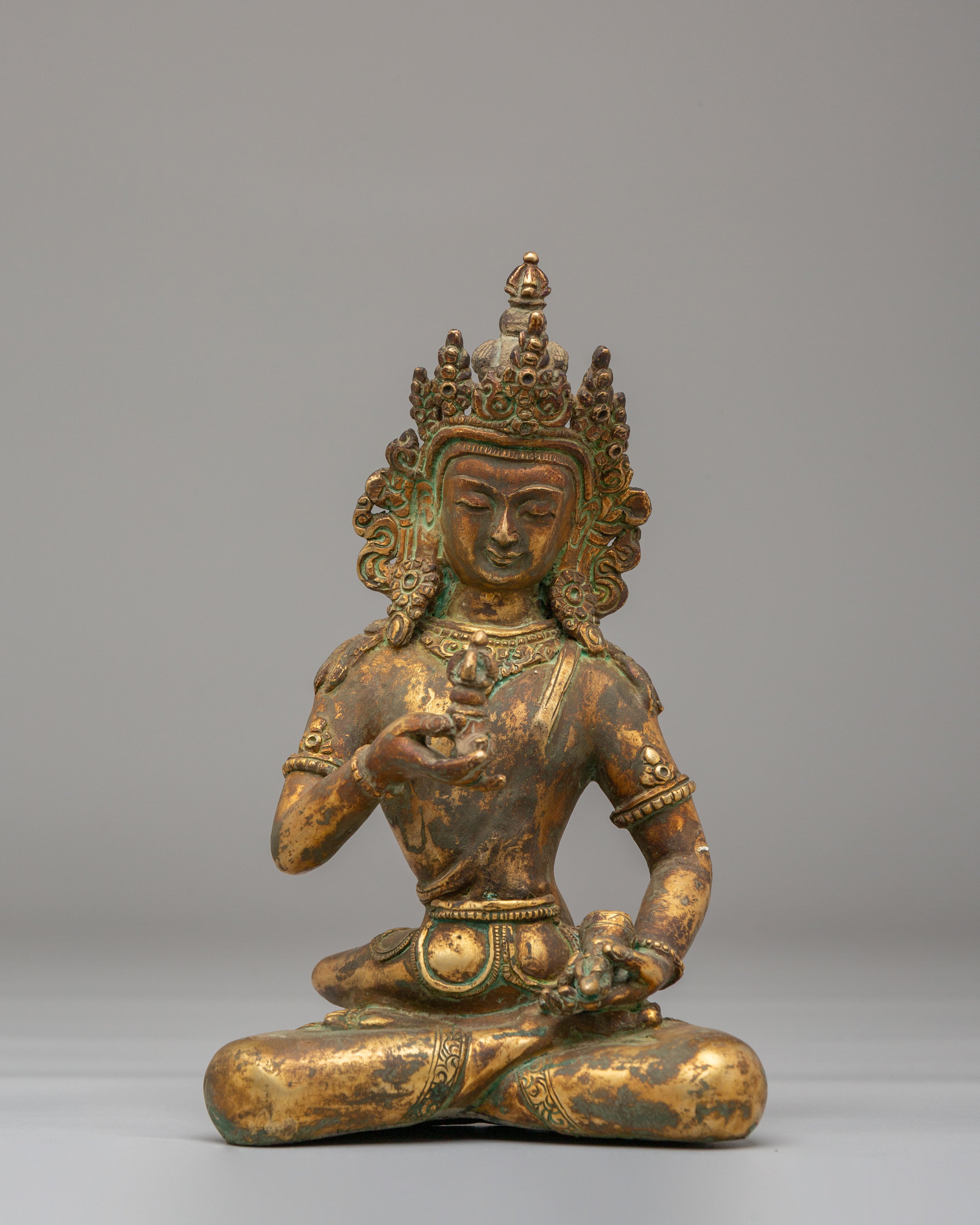 Vajrasattva With Consort Figurine | Vajragarvi Buddhist Sculpture
