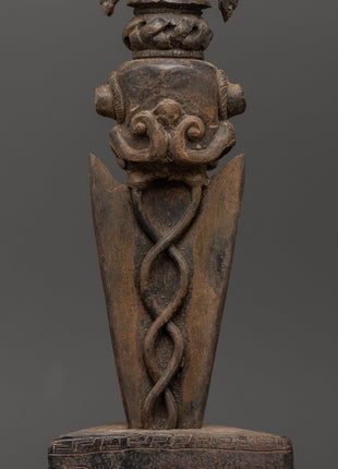 Mahakala Phurba Sacred Item | Wrathful Iron Ritual Dagger