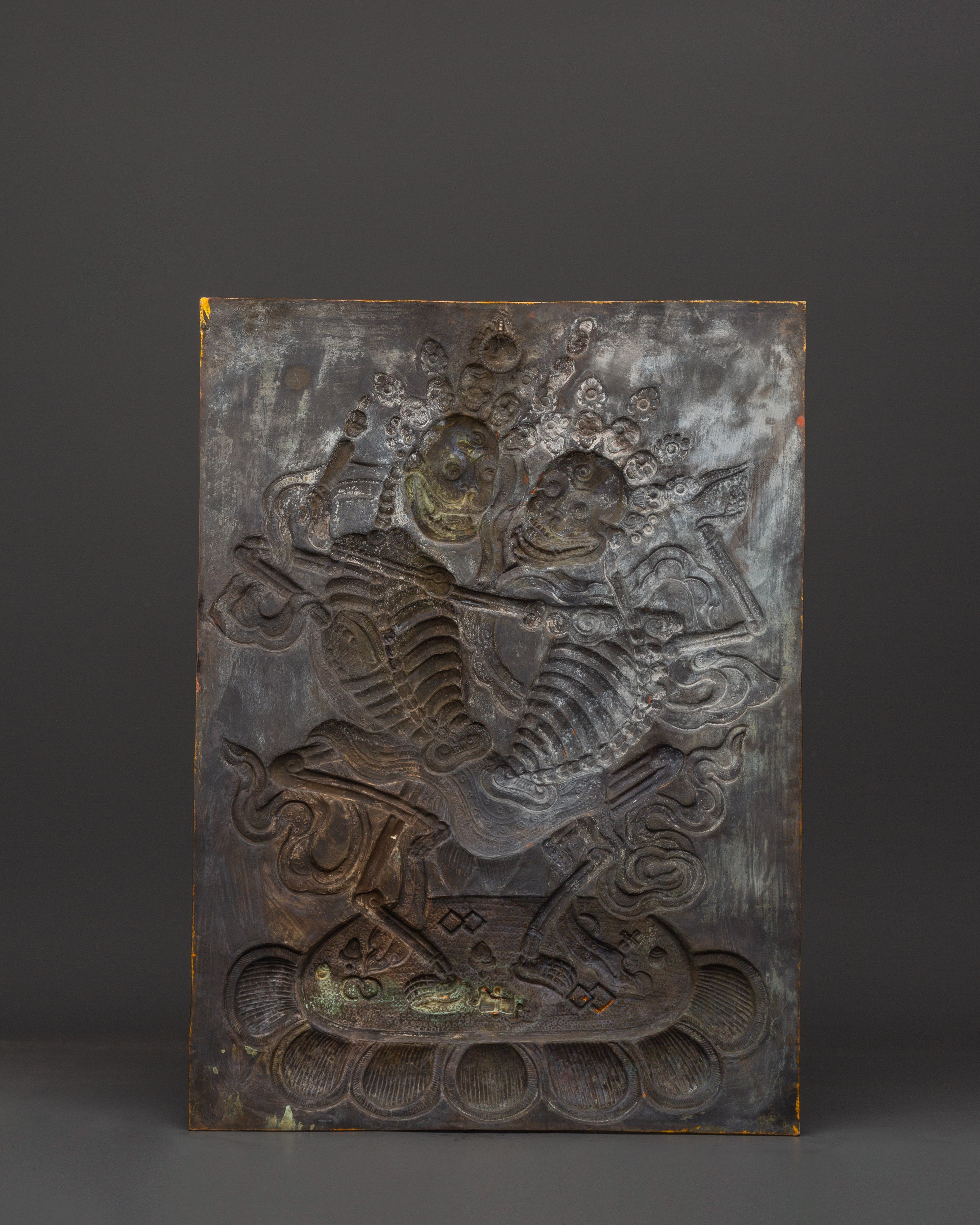 Chitipati Gold Plated Wall Hanging | Symbol of Impermanence