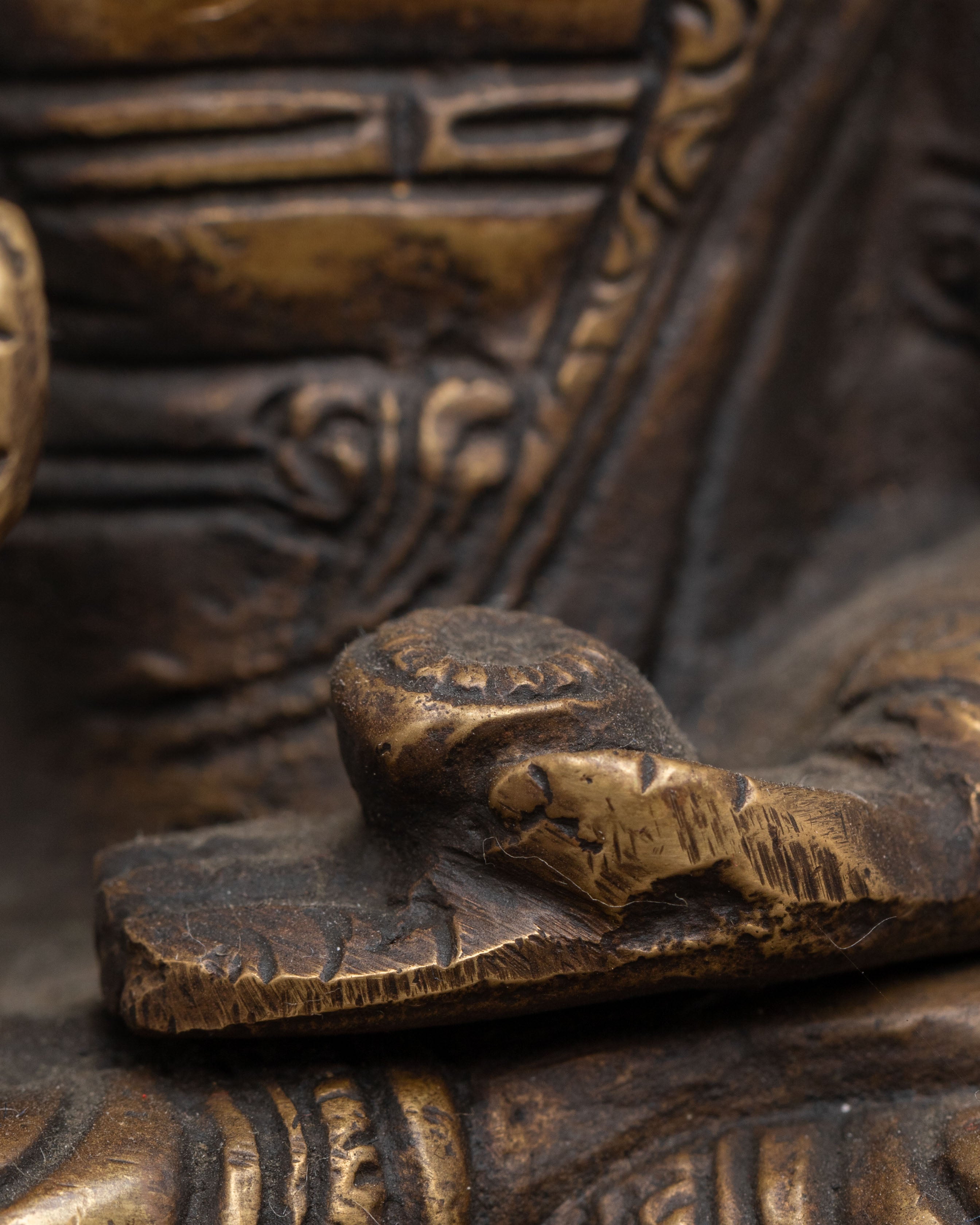 Amogasiddhi Buddha Meditation Statue | A Symbol of Fearlessness & Spiritual Strength