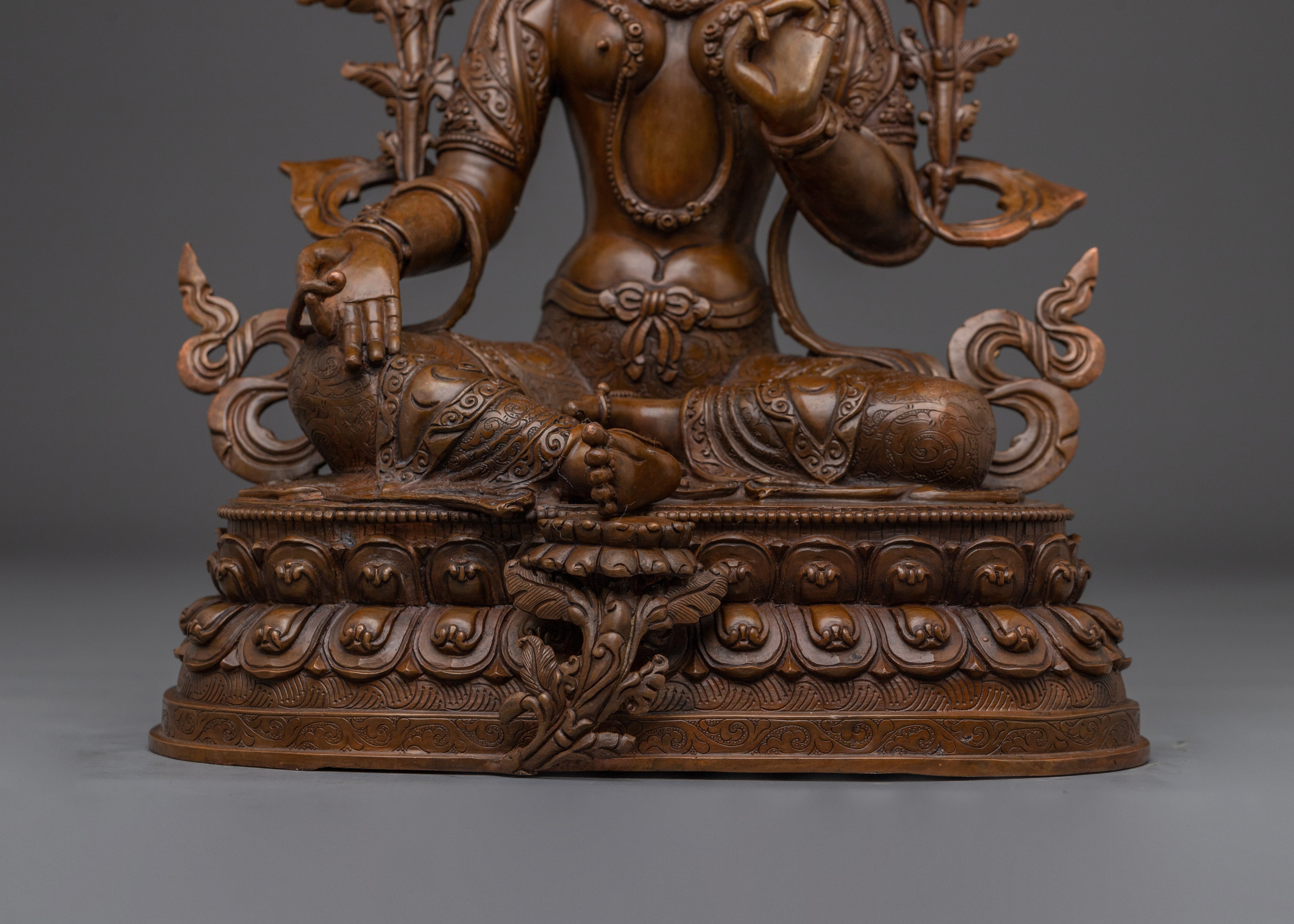 Green Tara Compassion Deity for Protection | Decor for Meditation & Spiritual Space