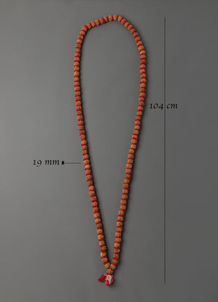 Rudraksha Jap Mala for Deep Meditation | Traditional Craft
