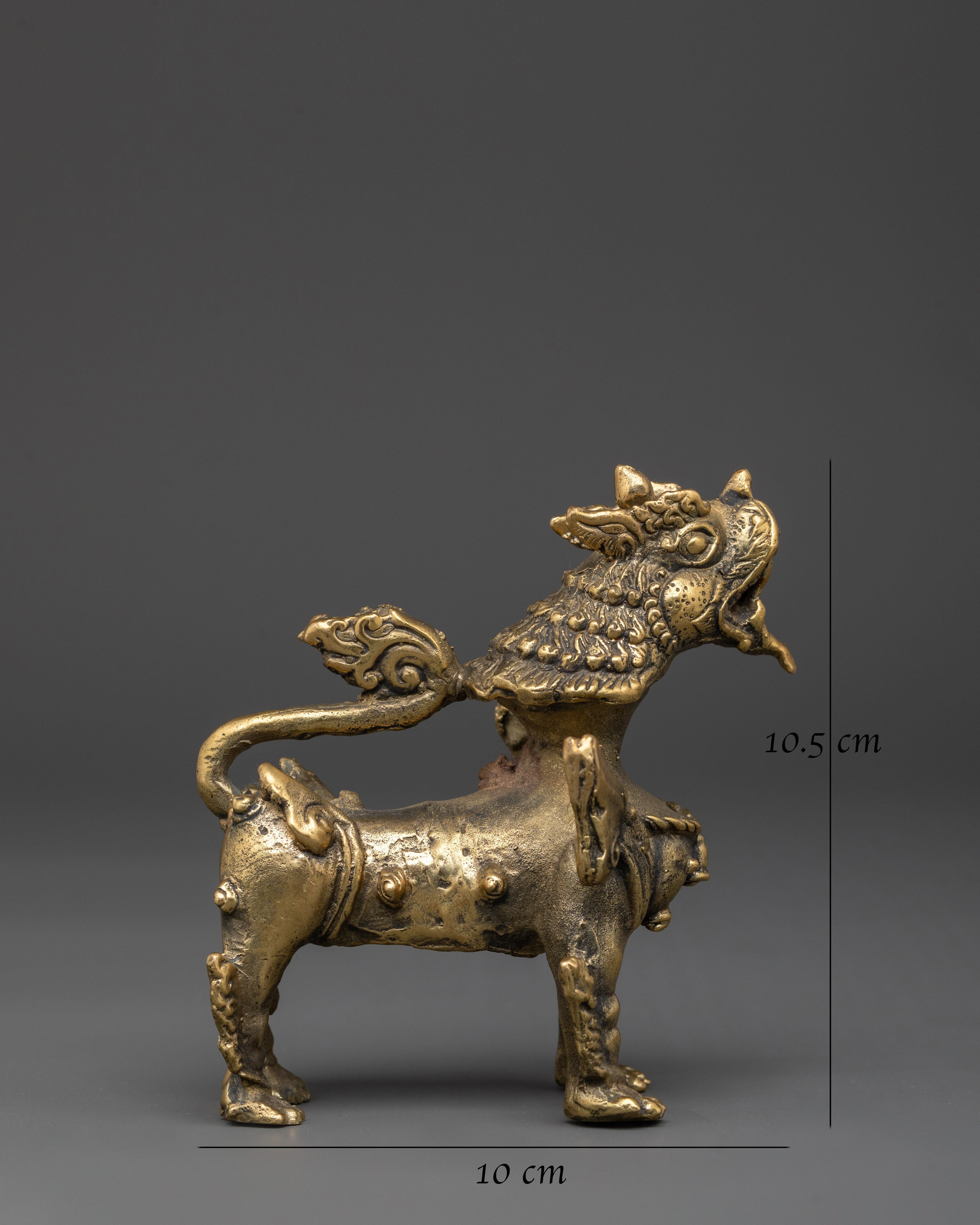 Handcrafted Brass Lion Set | Symbol of Strength and Protection