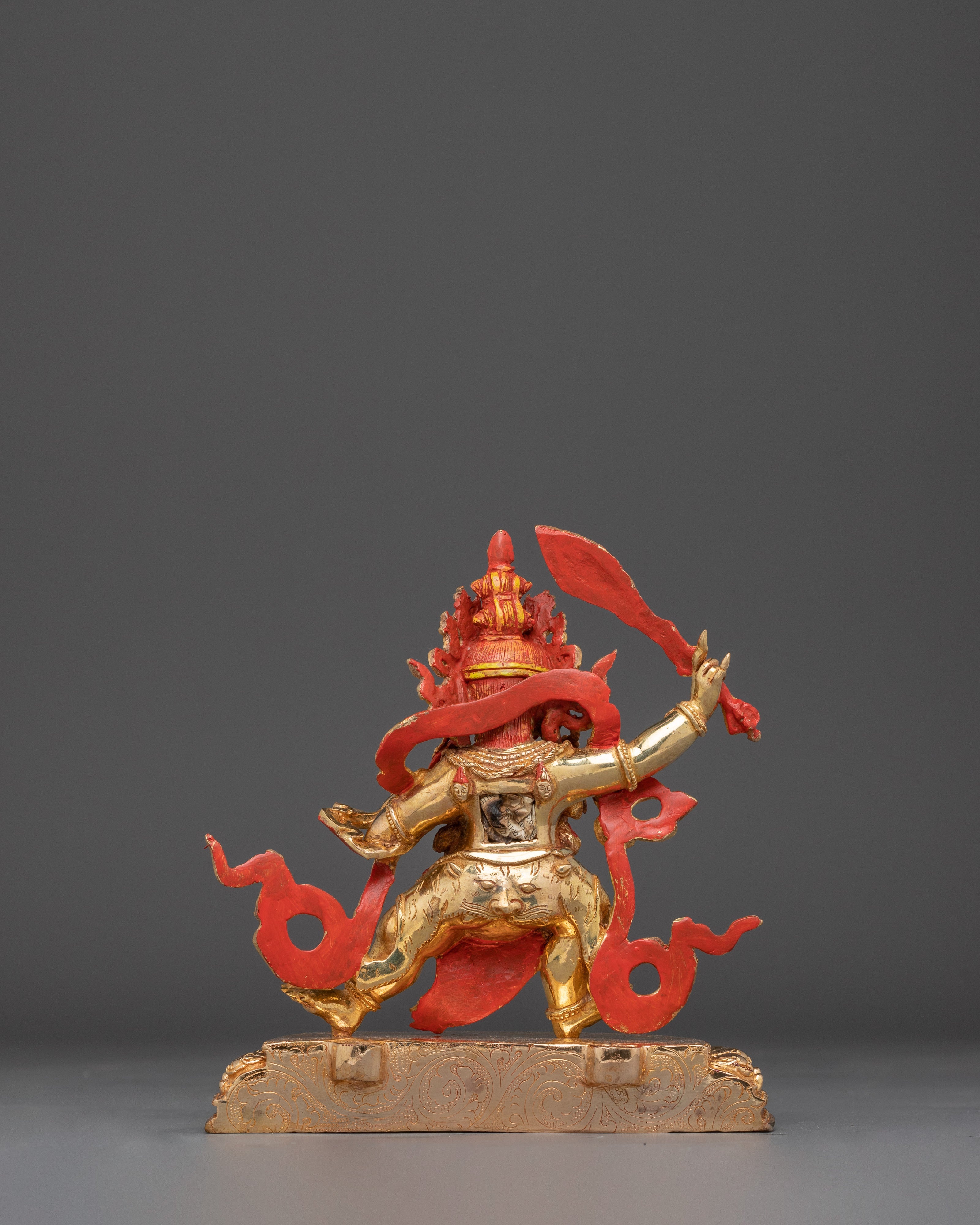 Tibetan Black Manjushri Statue | Wrathful Wisdom Deity