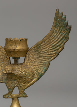 Brass Candle Lamp | 16cm Traditional Oil Lamp