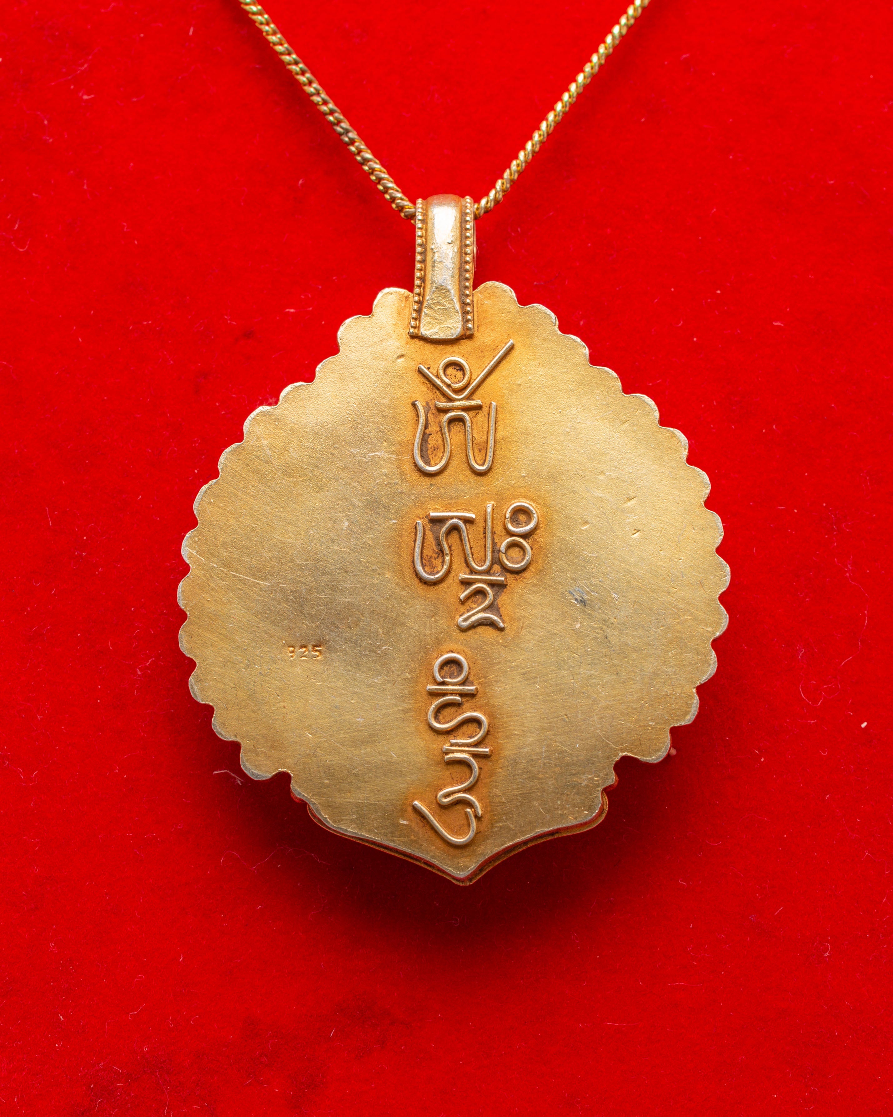 Sacred White Tara Locket for Accessory | Deity of Protection