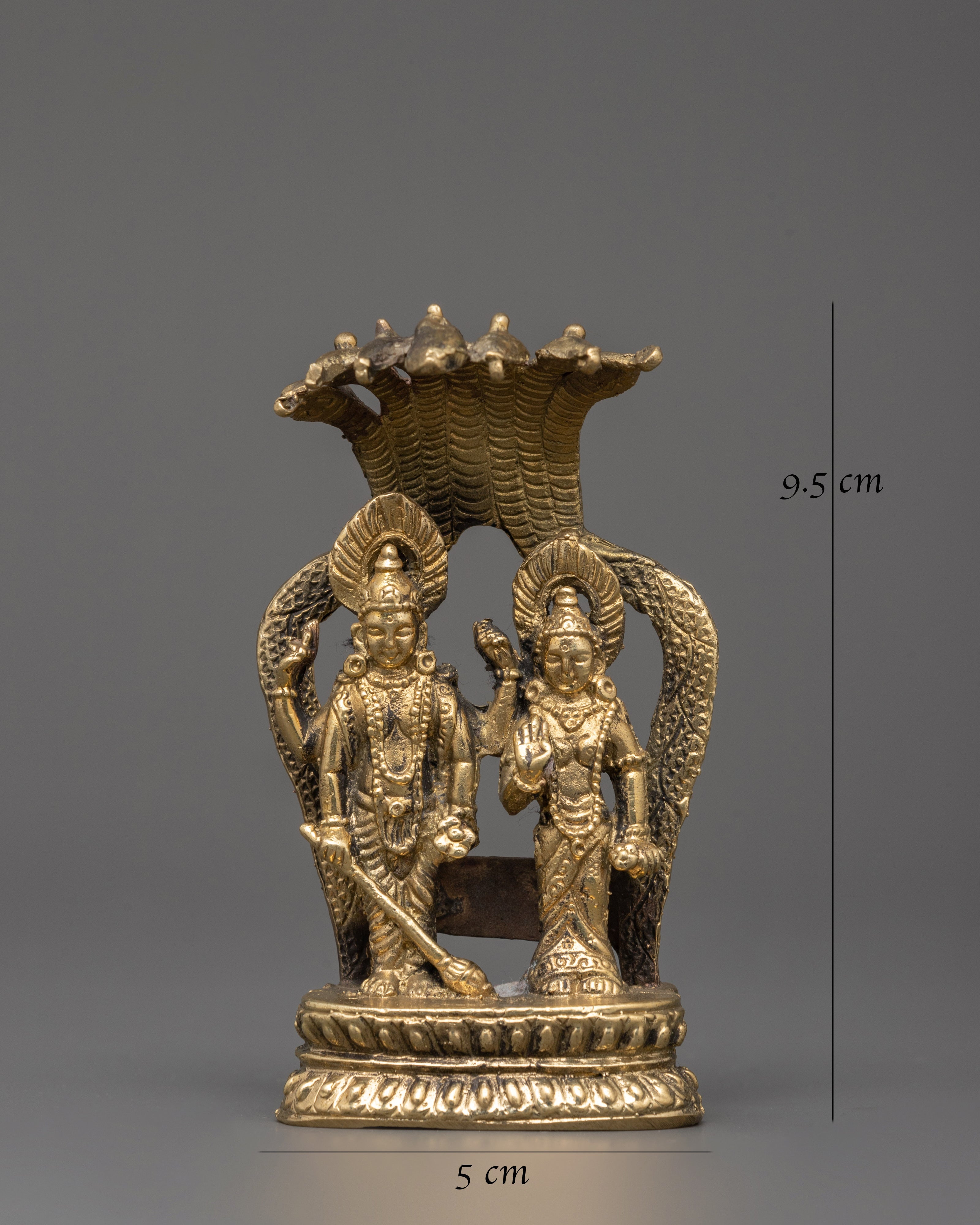 Brass Krishna and Radha | Puja & Altar Figurine
