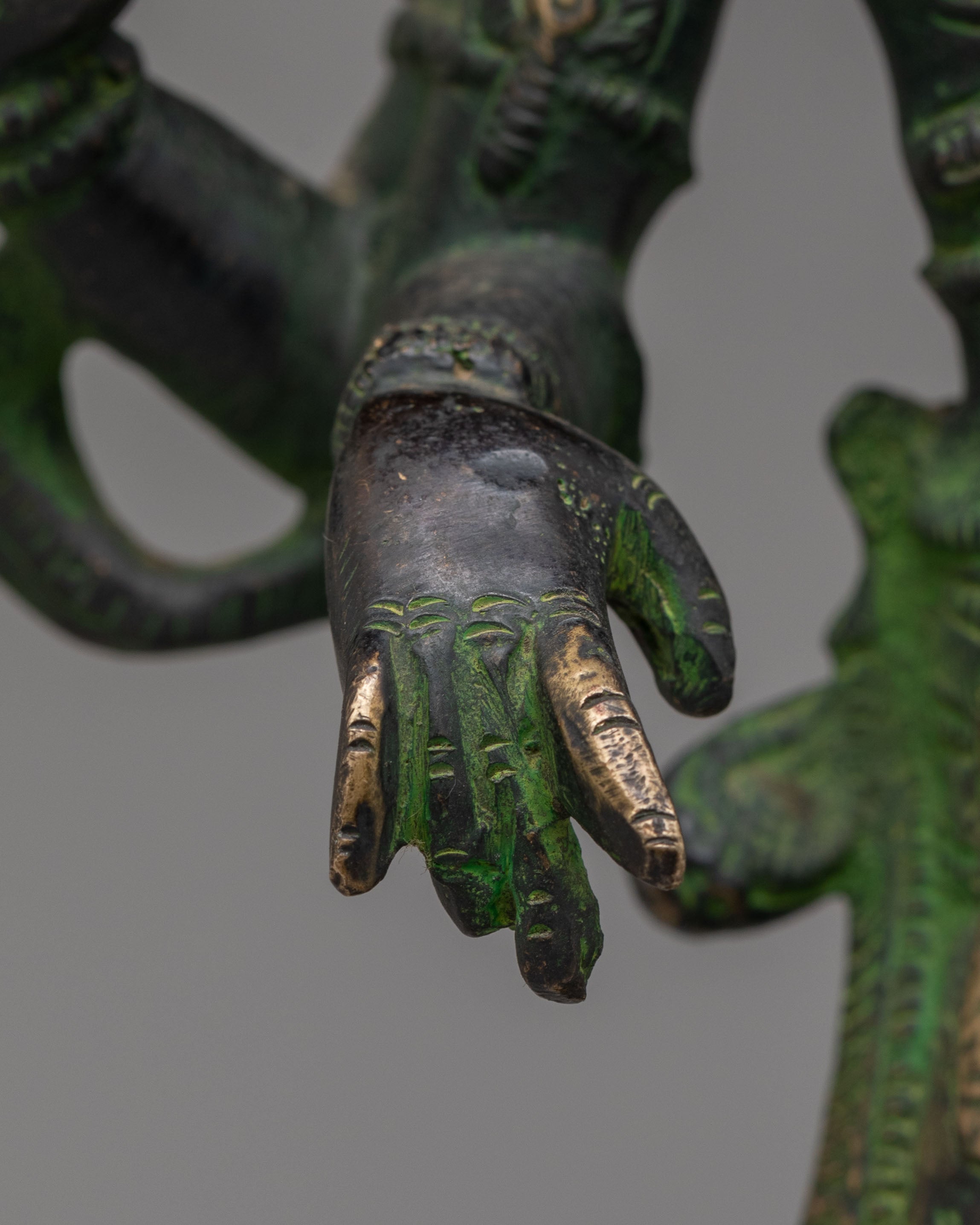 Buddhist Ardhanarishvara Statue | Divine Union of Shiva and Shakti