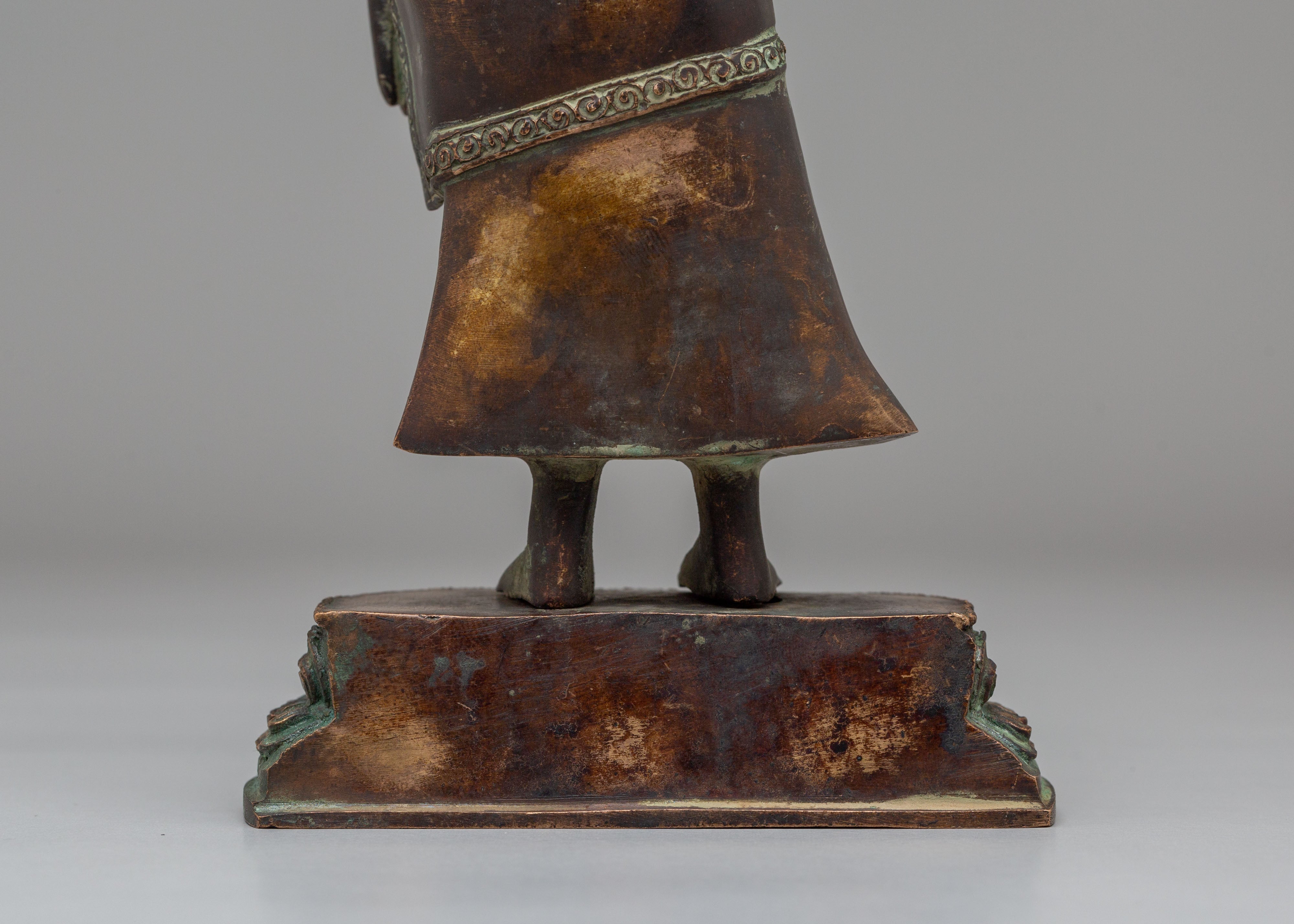 Himalayan Dipankara Buddha Statue | Symbol of Light and Wisdom