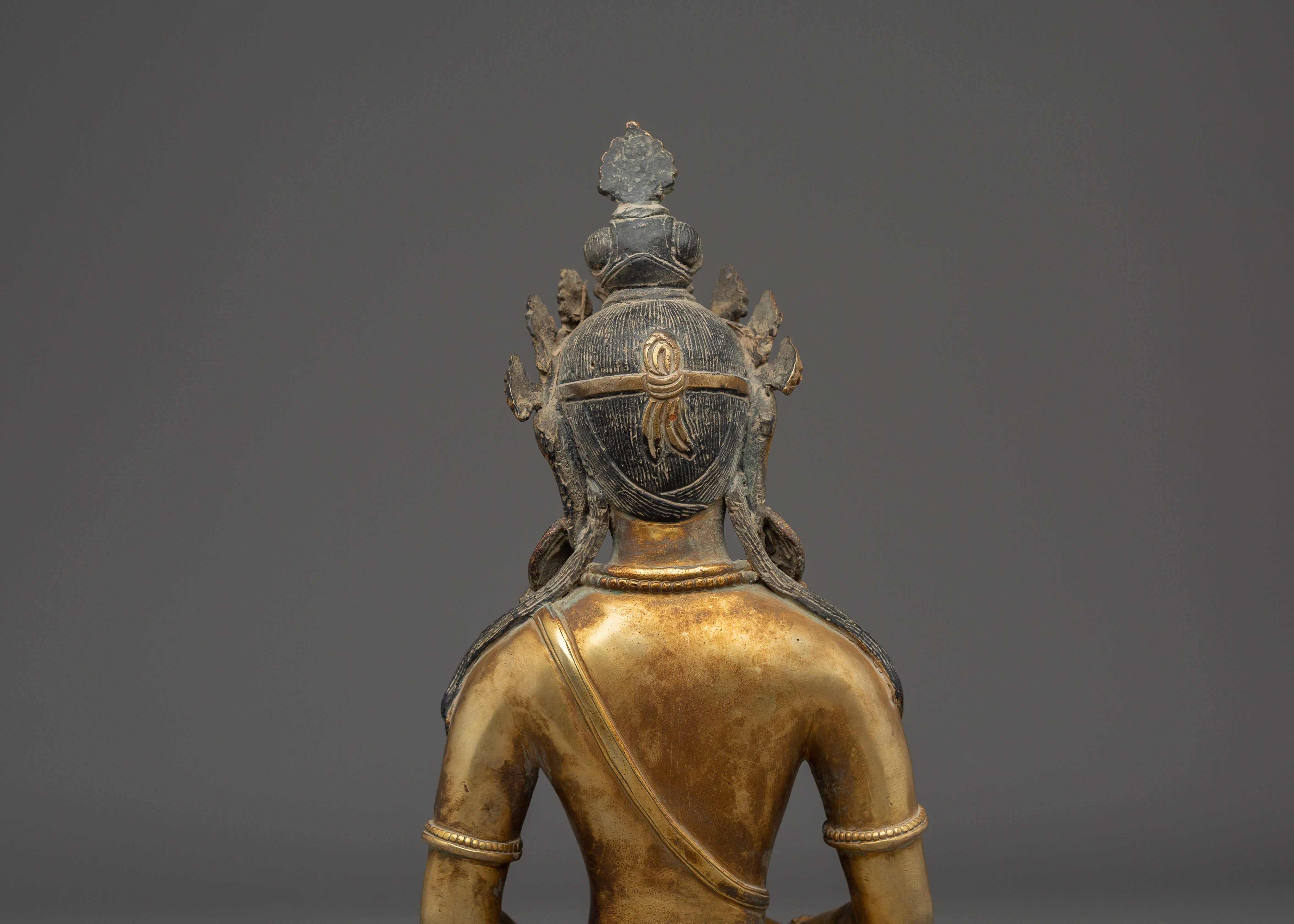 Amitayus Buddha Sculpture | Symbol of Longevity and Prosperity