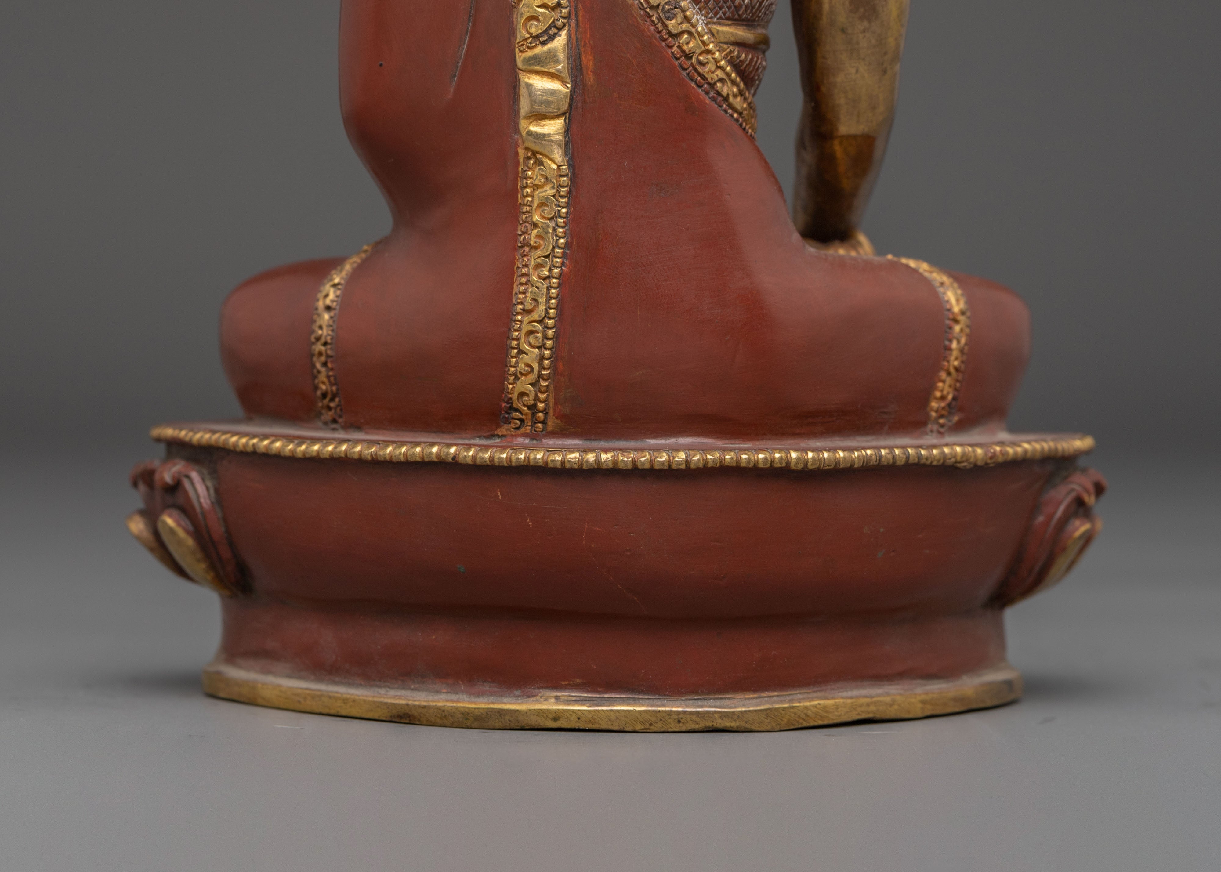 Handcrafted Figurine of Shakyamuni Buddha | Buddha of Wisdom and Compassion