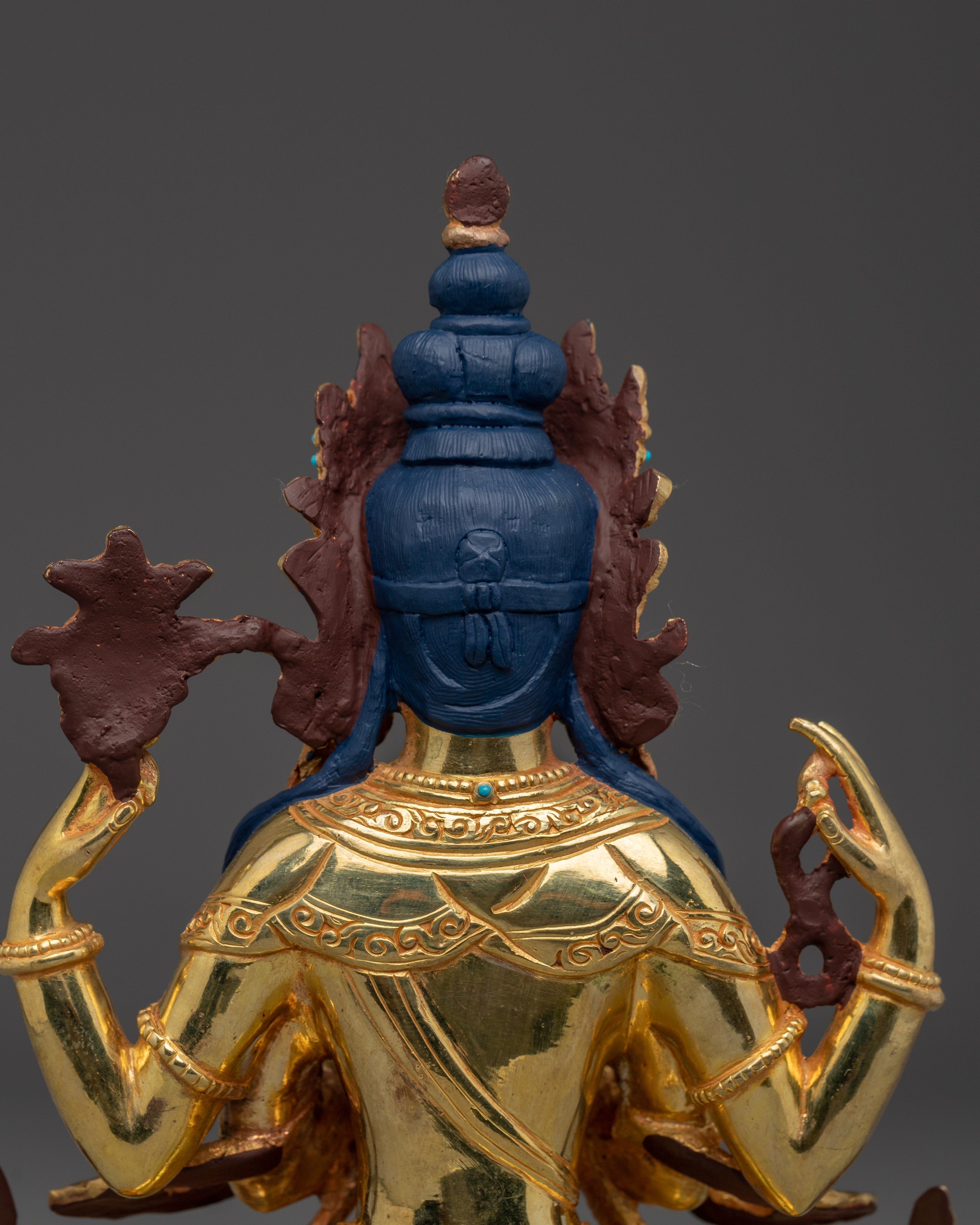 Peaceful Compassionate Chenrezig Statue | Compassion Bodhisattva Avalokiteshvara