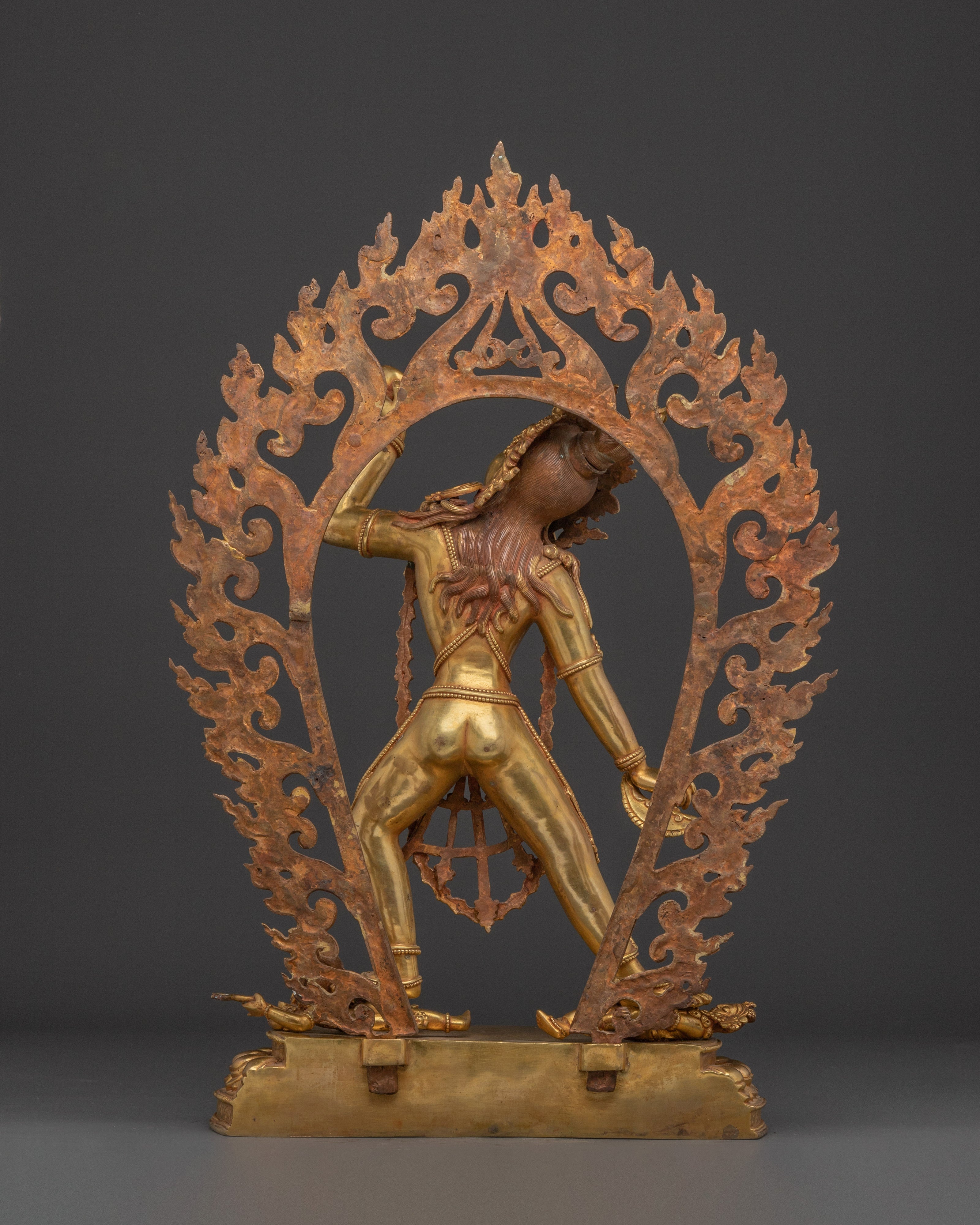 Handcrafted Vajrayogini Golden Statue | Queen of Dakini