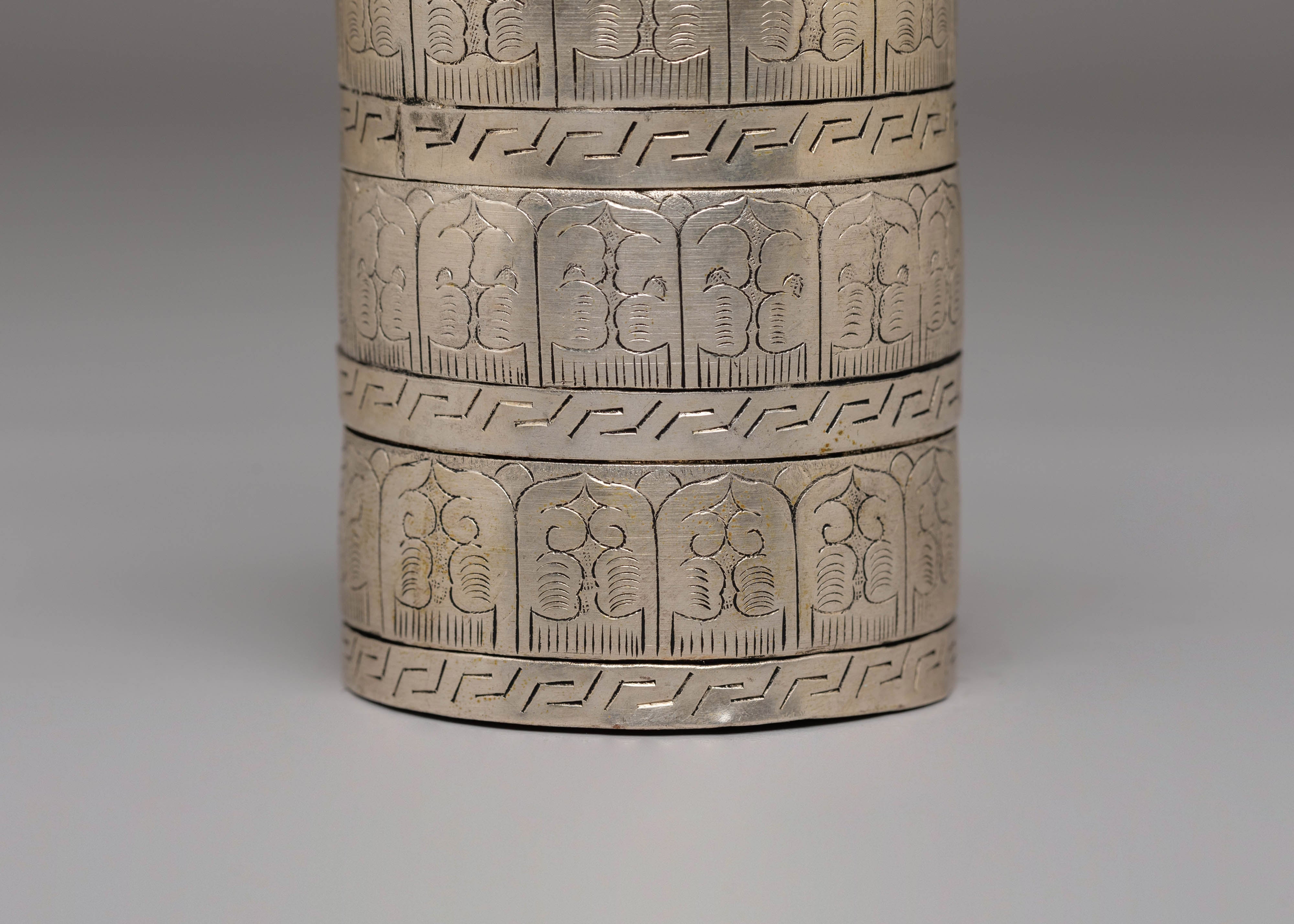 Decorative Tibetan Rice Offering Pot | Perfect for Rituals and Sacred Decor