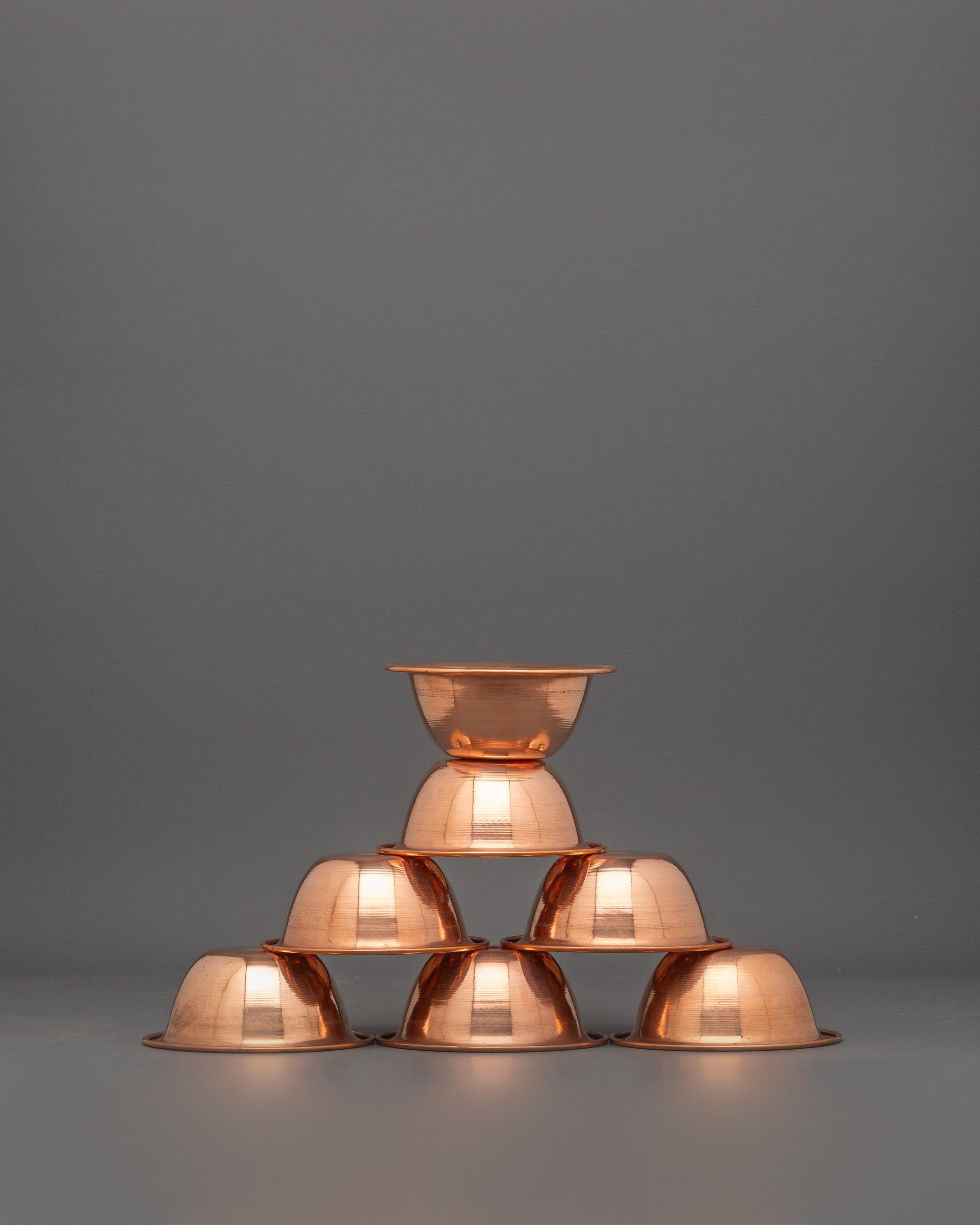 Copper Offering Water Bowls 