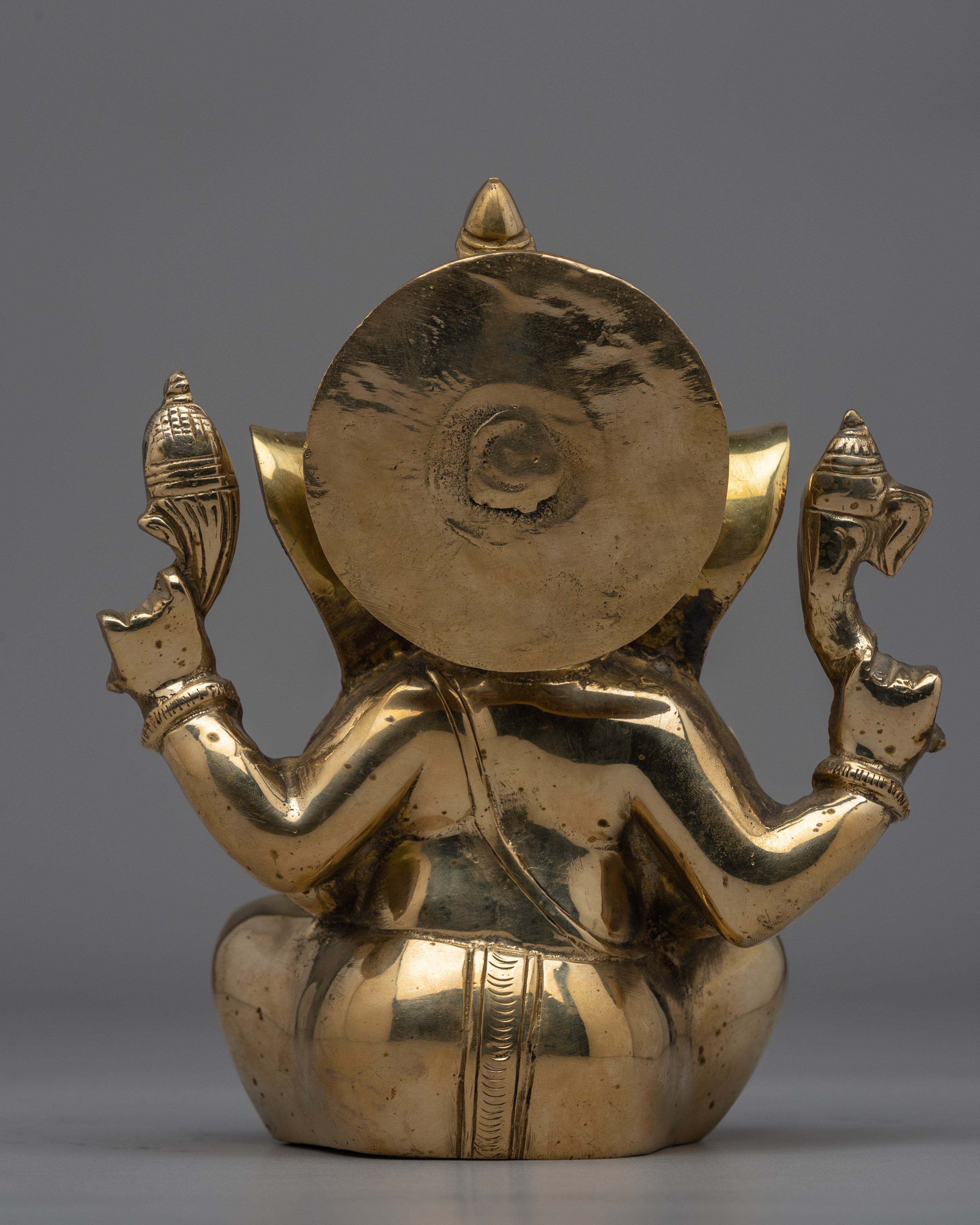 Elegant Ganpati Sculpture for Spiritual Decor and Blessings | Meditation Altar Ganpati Sculpture