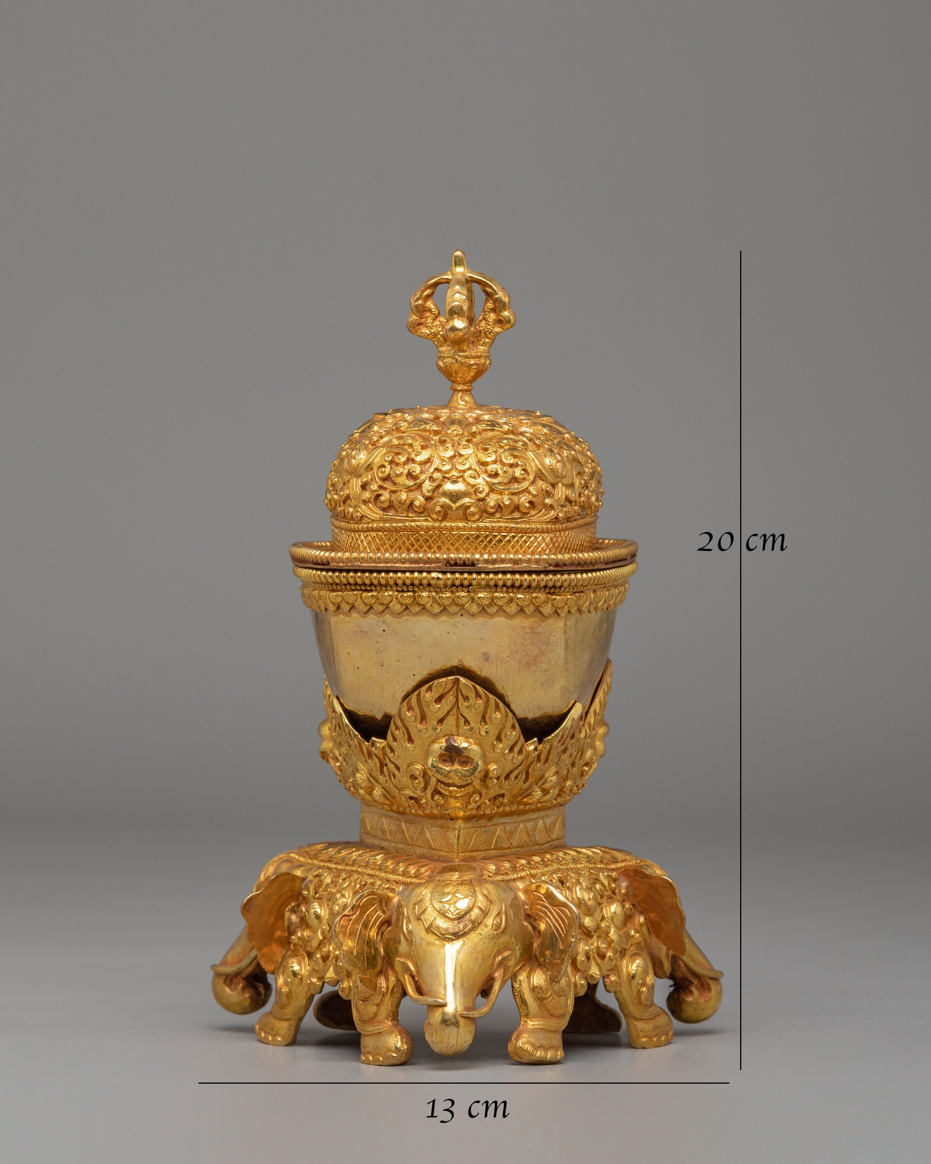 Kapala Offering Vessel | Ritual Vessels for Sacred Offerings