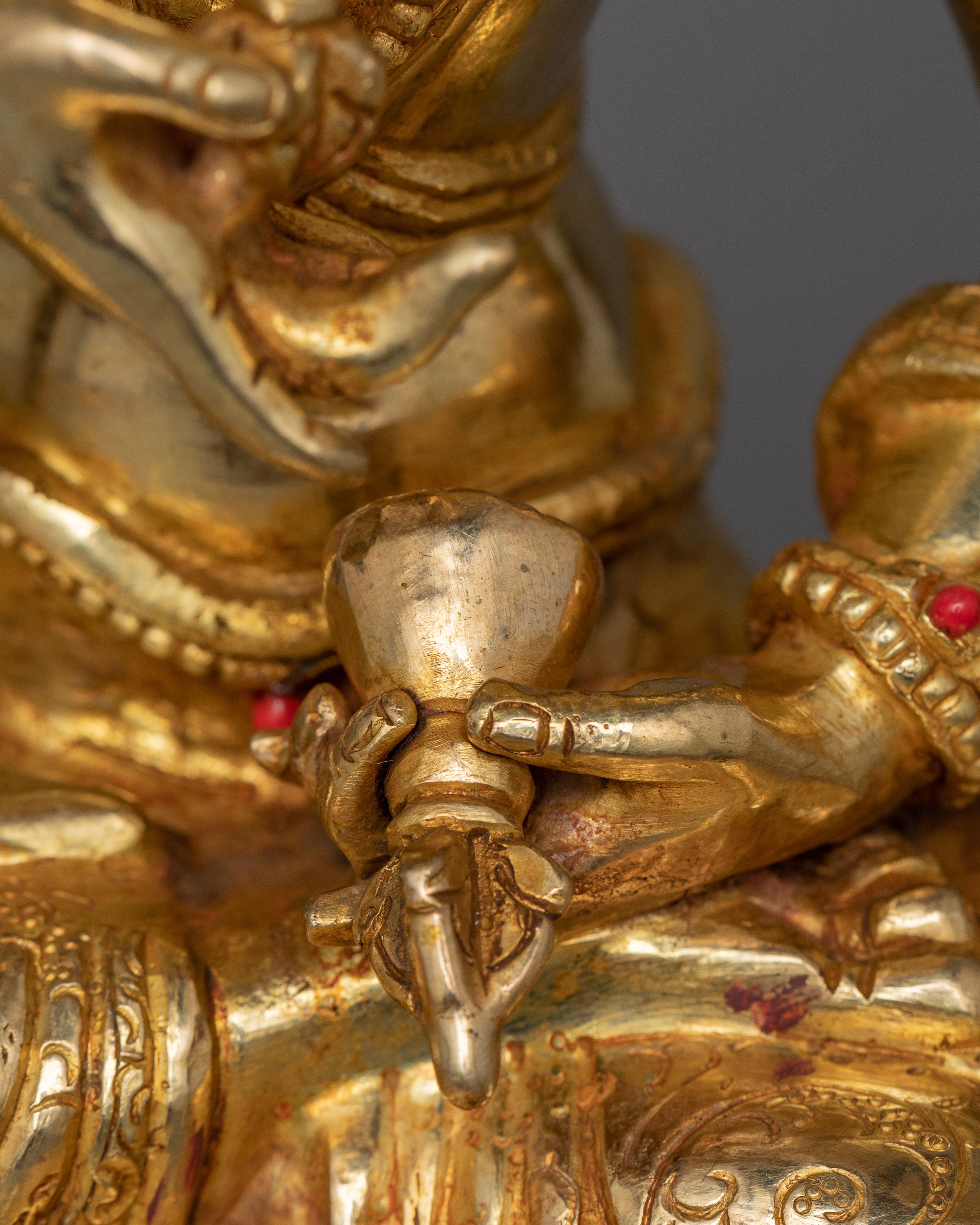 Skillfully Handcrafted Statue of Vajrasattva | The Diamond Being