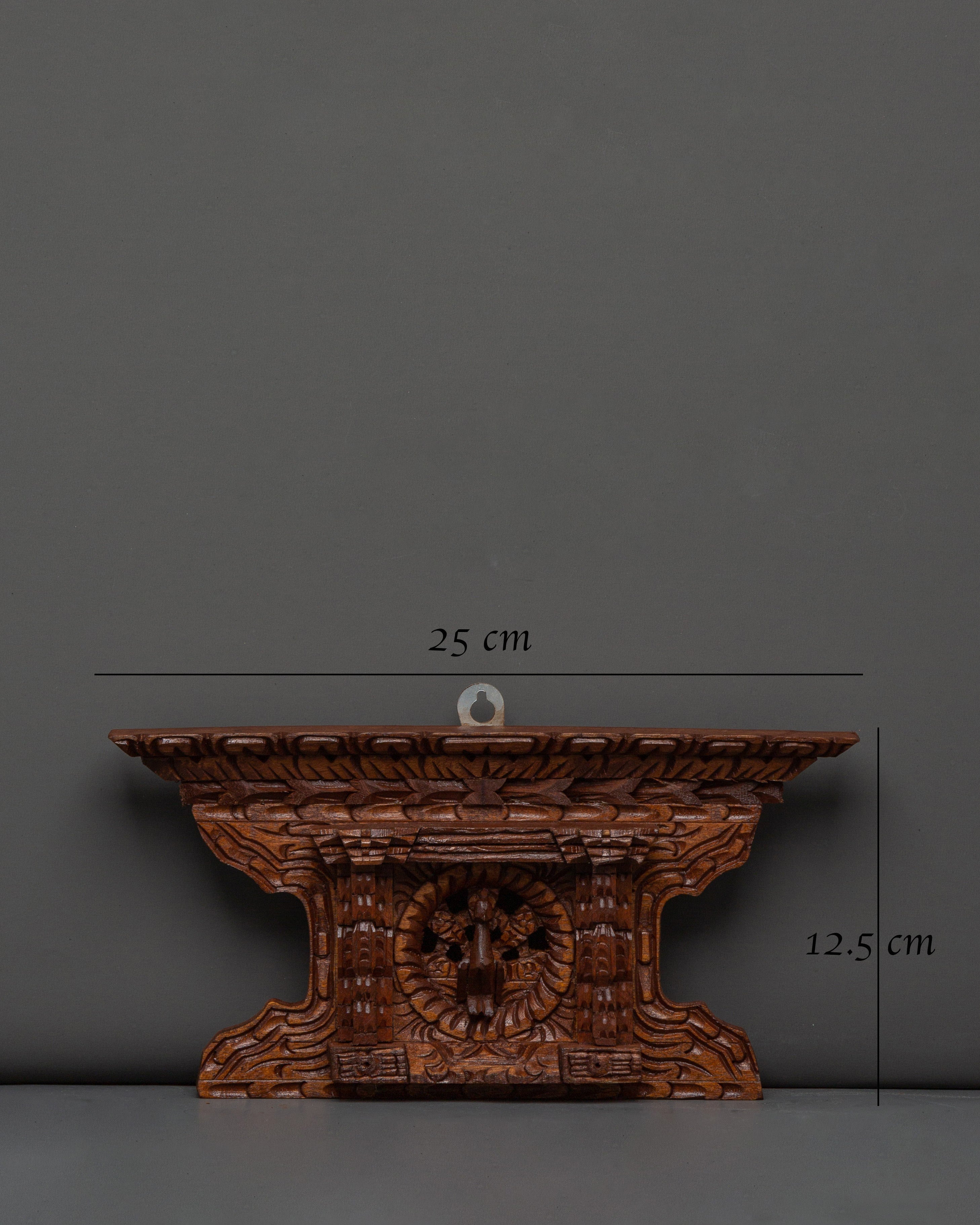 Handcrafted Wooden Peacock Motif Wall Art with Detailed Carvings