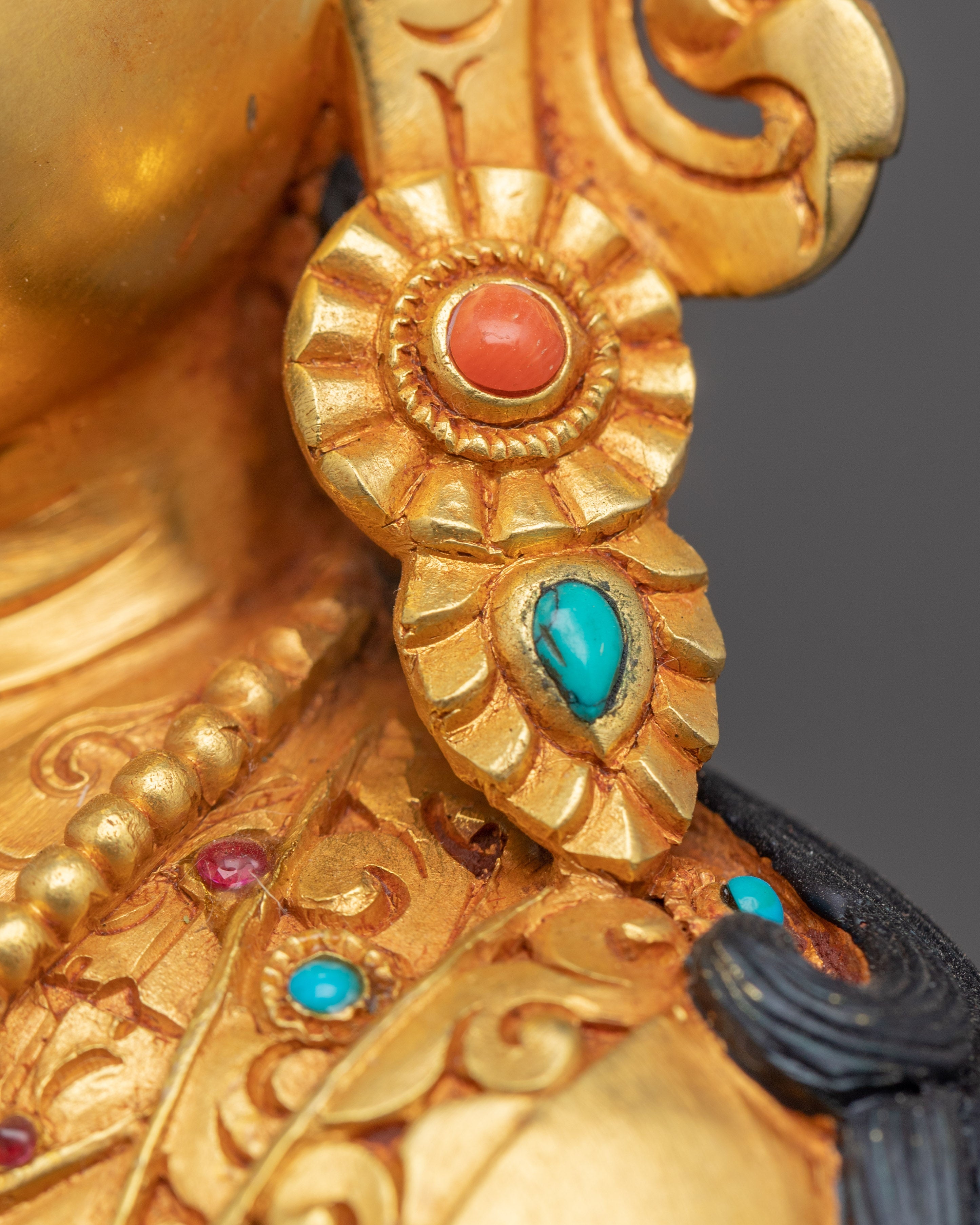 Golden Guru Padmasambhava Statue | Discover Enlightenment