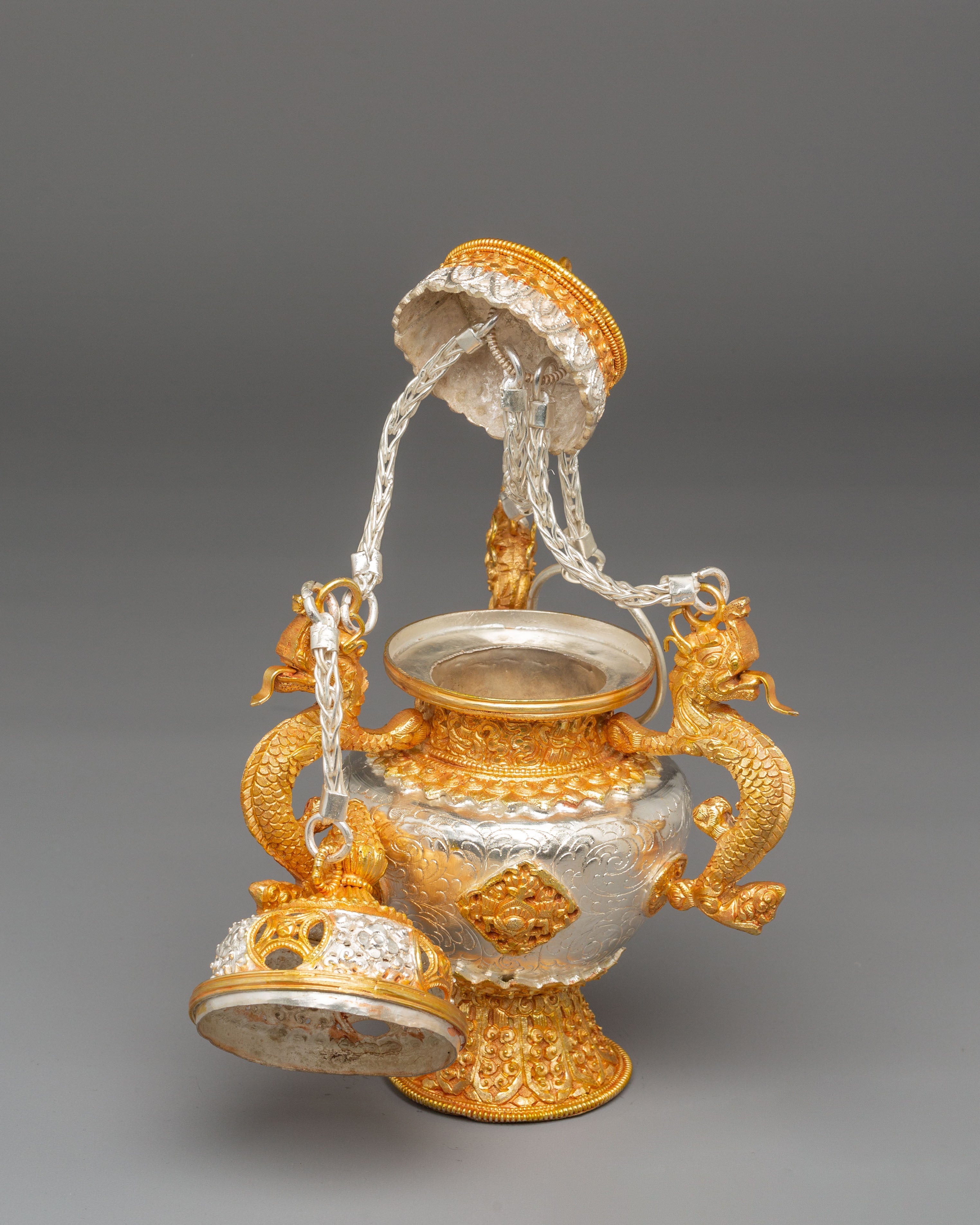 Incense Burner Set for Ritual Ceremonies | Sacred Vessel for Offering