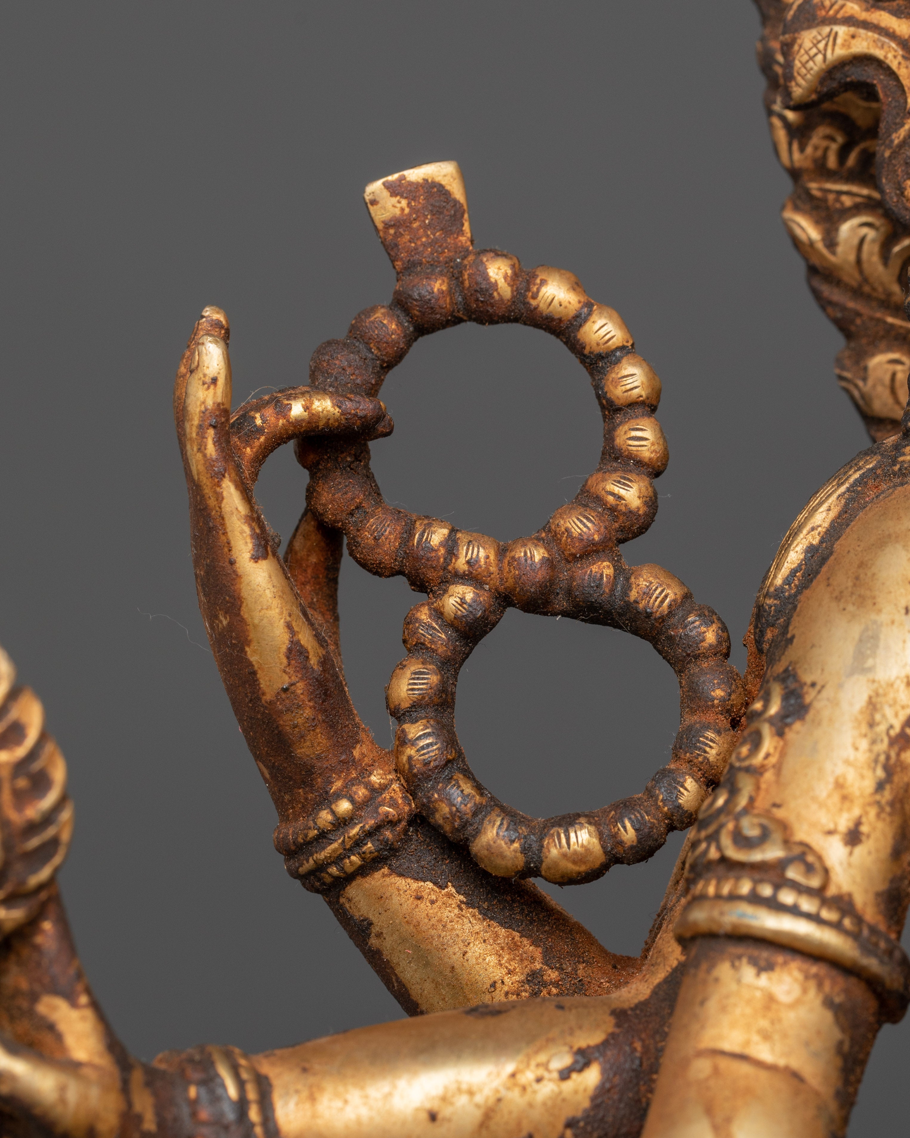 Vasudhara Wealth Goddess | Tibetan Statue of Abundance and Prosperity