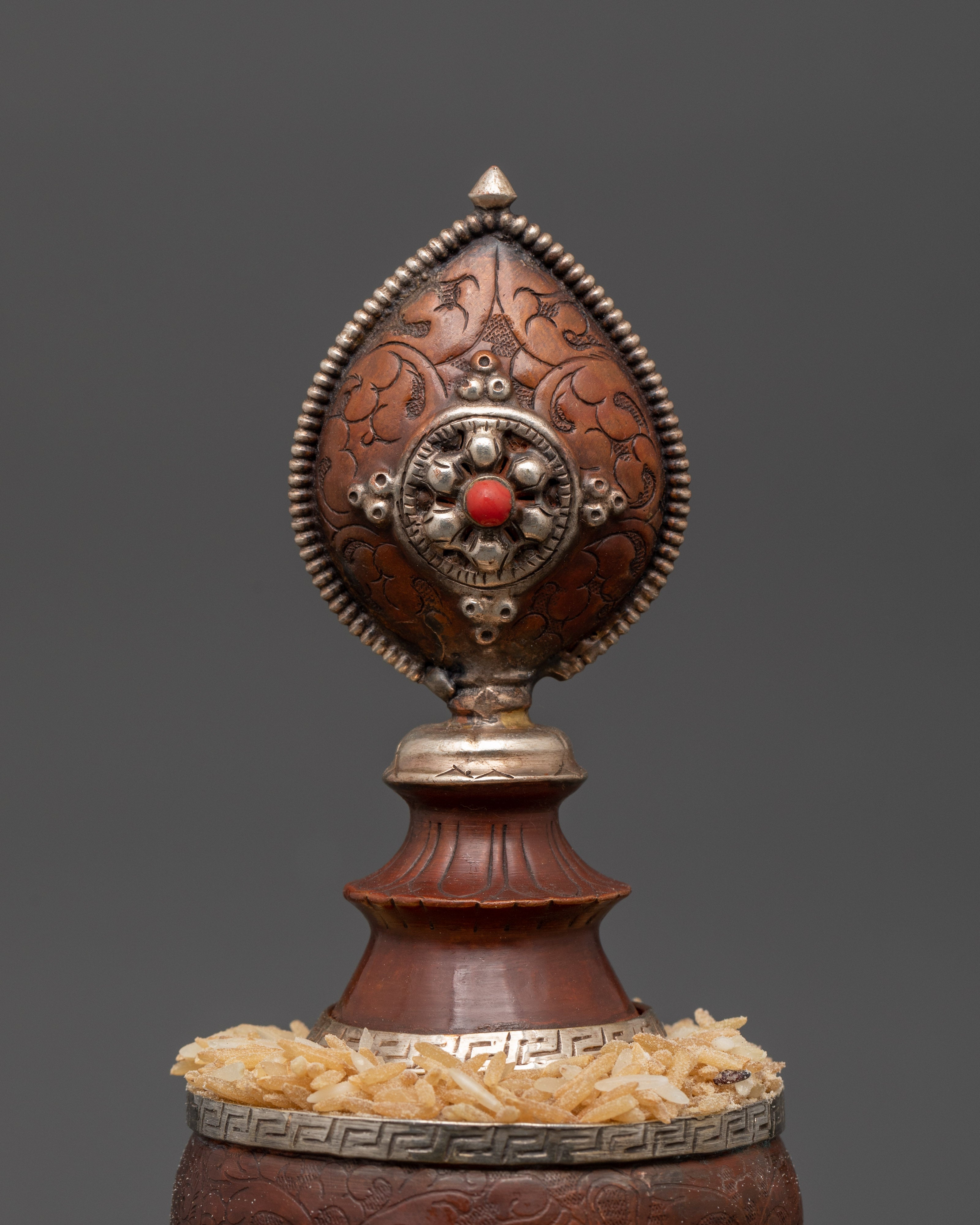 Tibetan Mandala Ritual Artifact | For Altar Offerings and Sacred Practices
