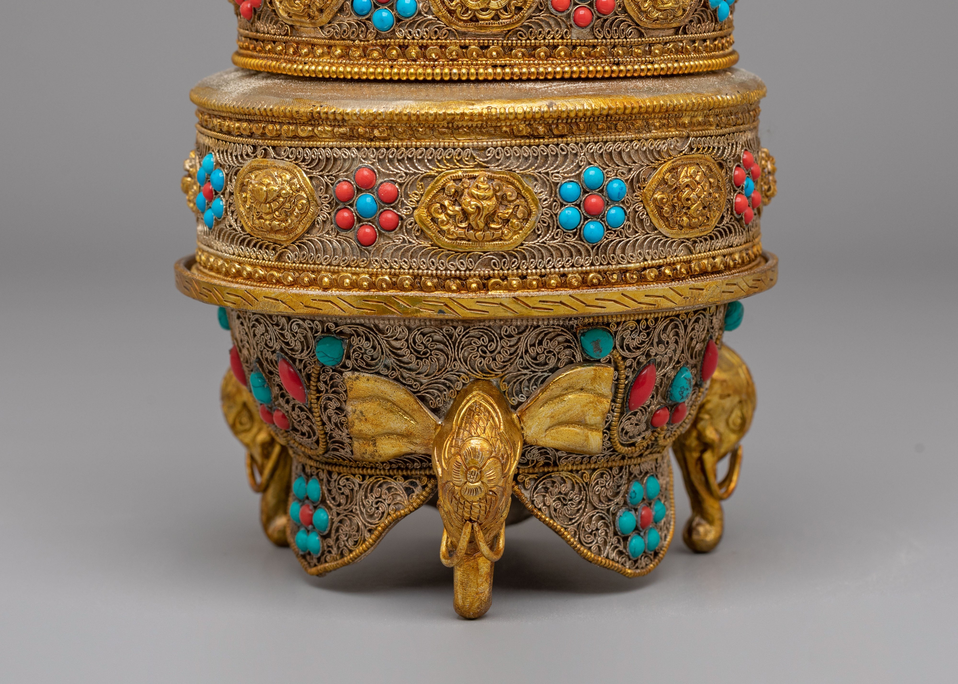 Handcrafted Tibetan Mandala for Rituals | Sacred Art for Spiritual Practices