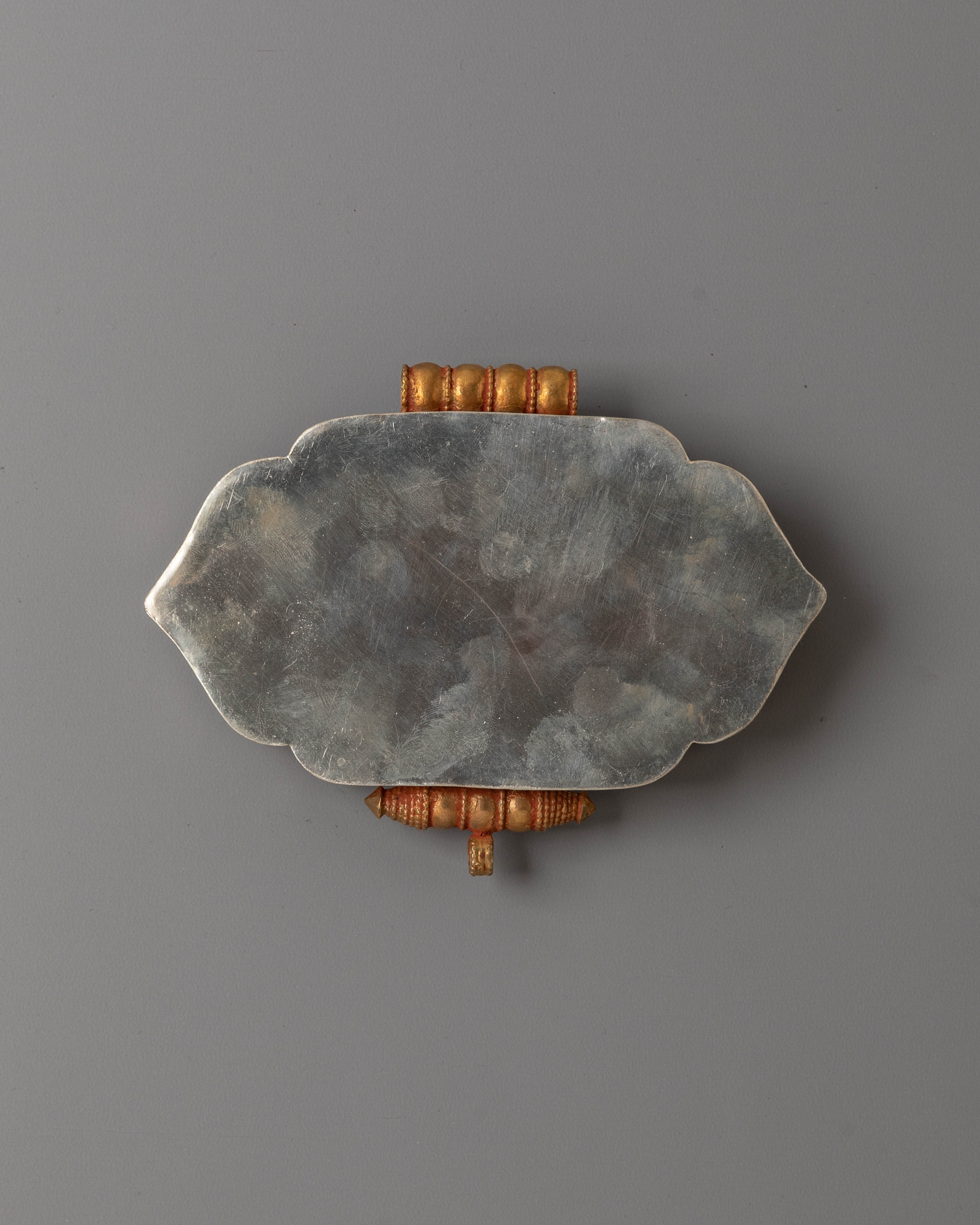 Buddhist Blessing Ghau Box Locket | Tibetan Prayer Amulet Box