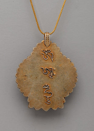 Handicraft Buddhist Filigree Locket | Meditation & Spiritual Wear