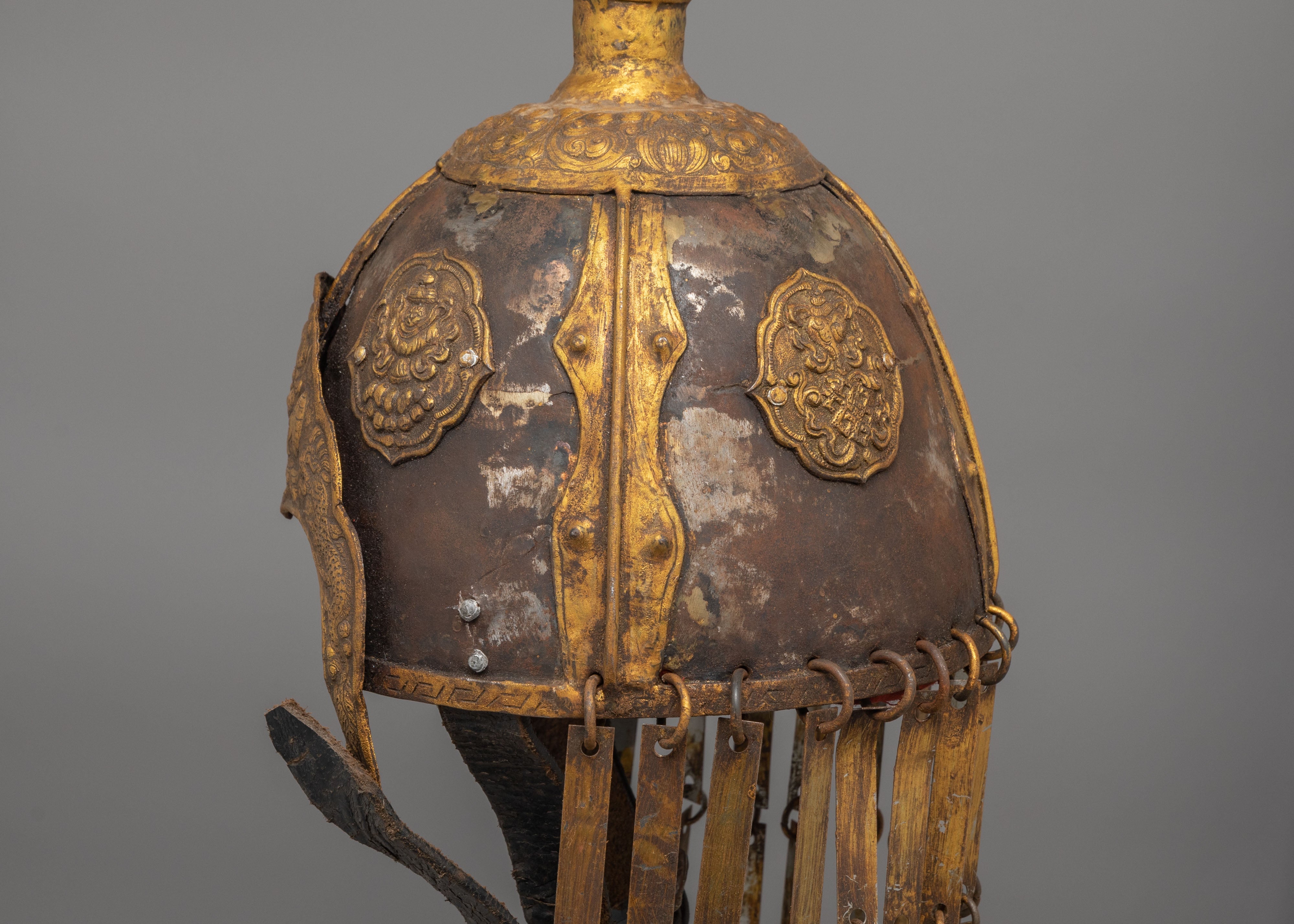 Handcrafted Spiritual Ceremonial Crown | Tibetan Buddhist Ritual Headpiece