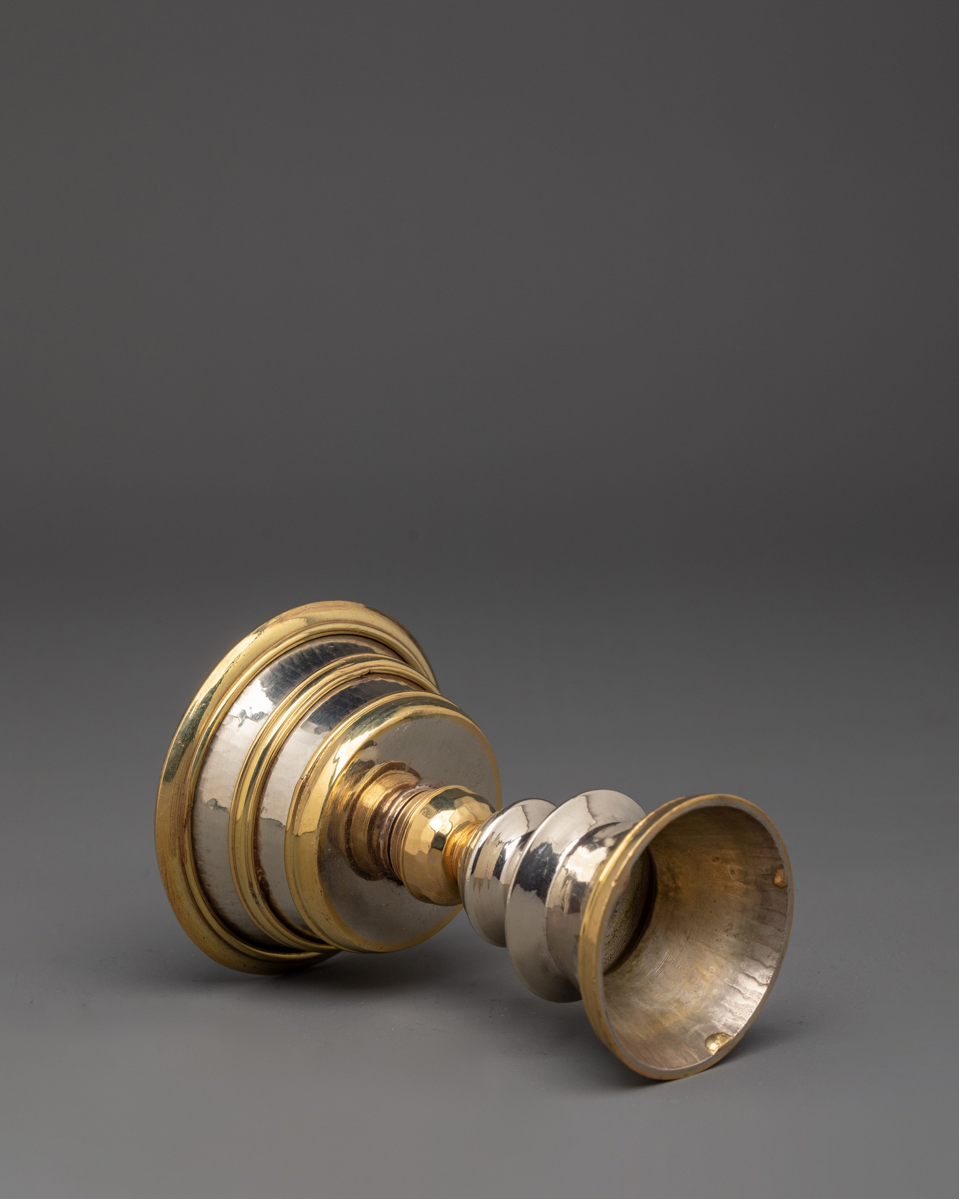 Handcrafted Sacred Butter Lamp for Tibetan Rituals and Meditation | Meditation & Puja Lamp