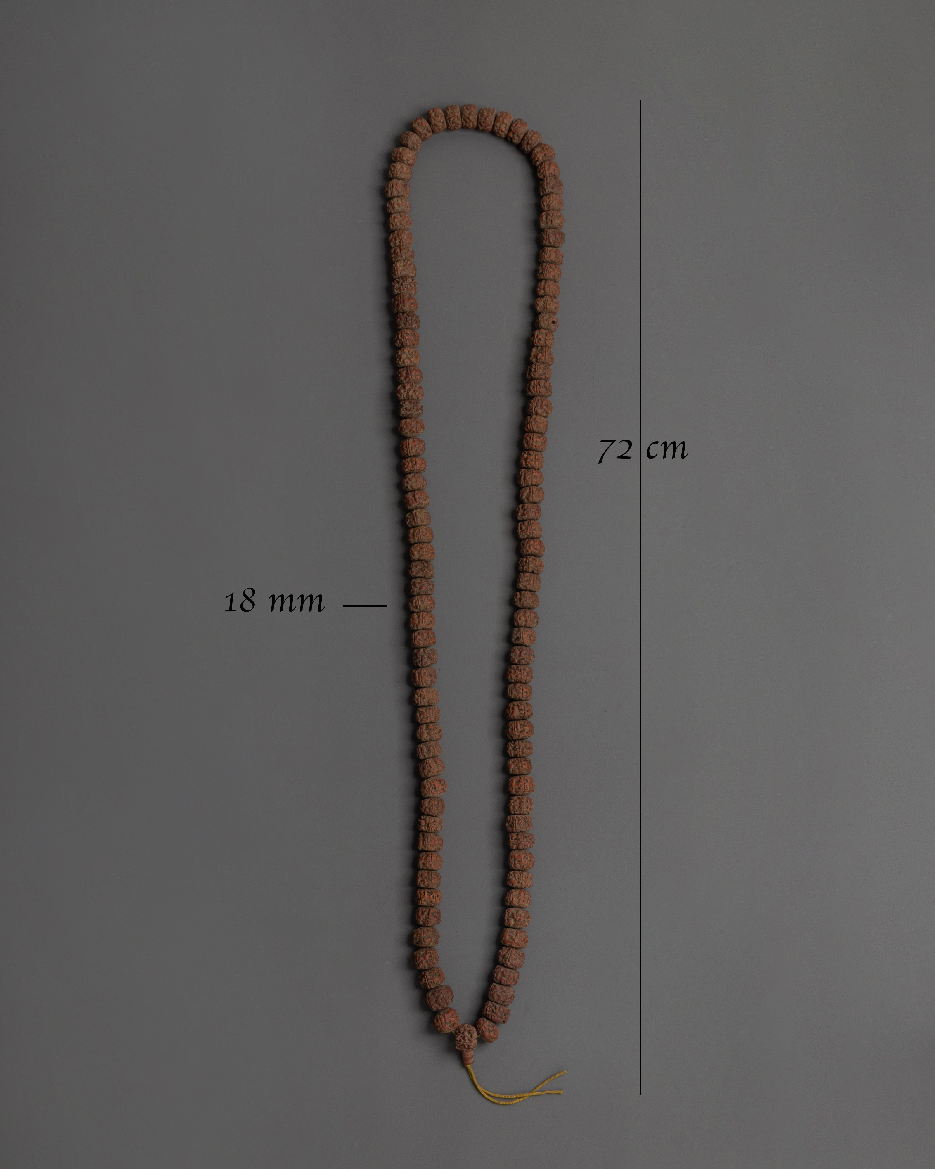 Spiritual Rudraksha Mala | Meditation and Prayer Mala Beads