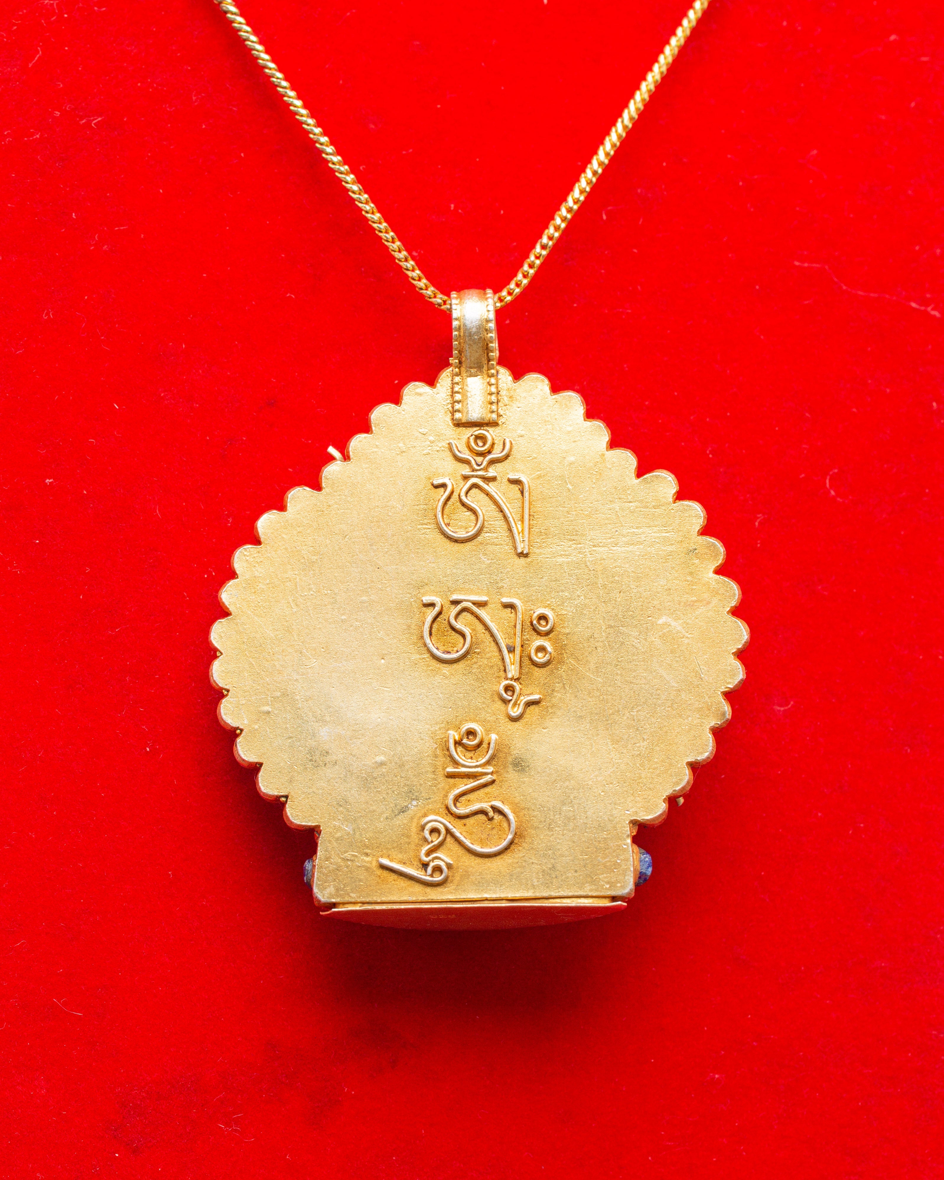 Guru Rinpoche Locket | Sacred Tibetan Buddhist Pendant