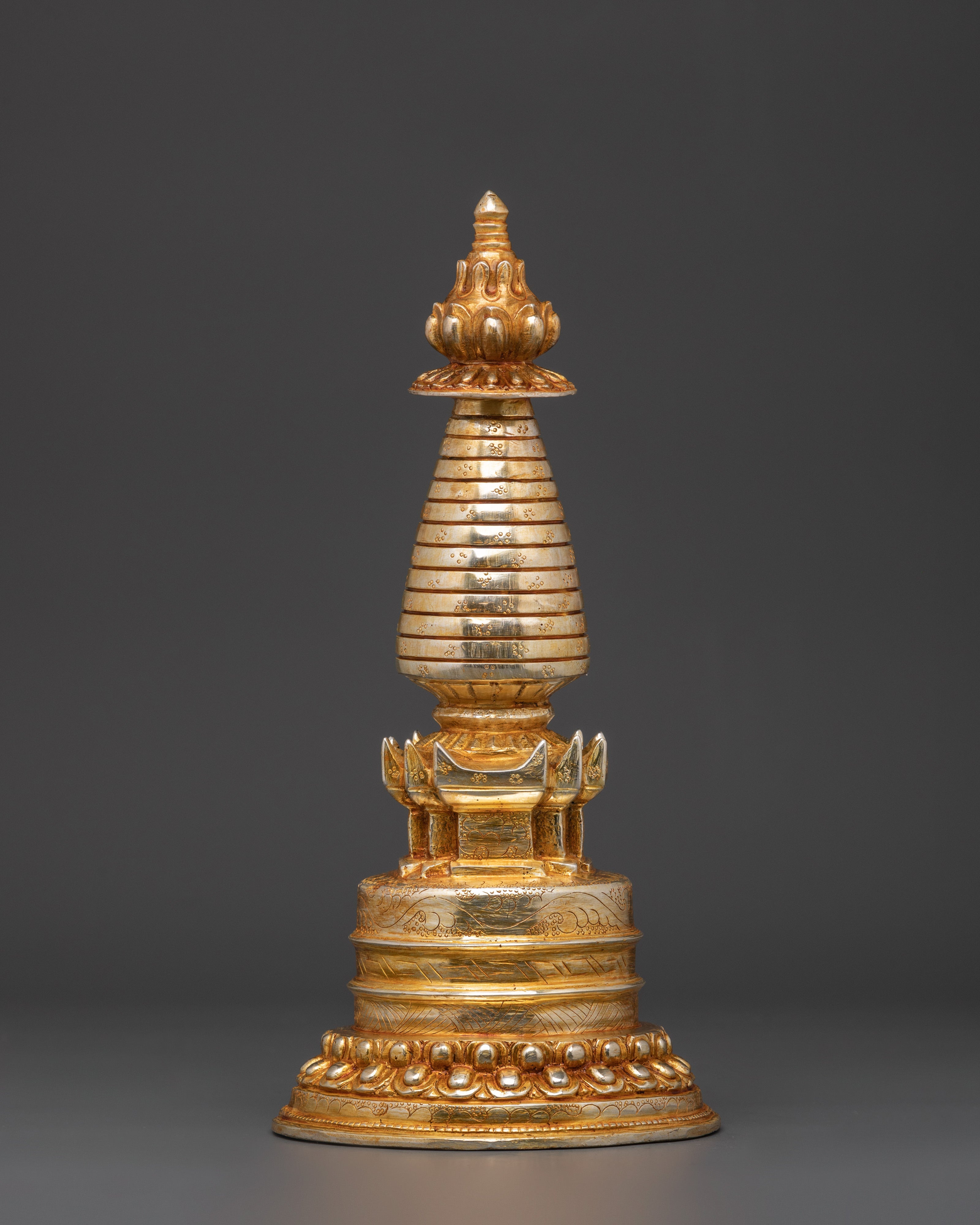 Tibetan Stupa for Altar | Spiritual Meditation Decor